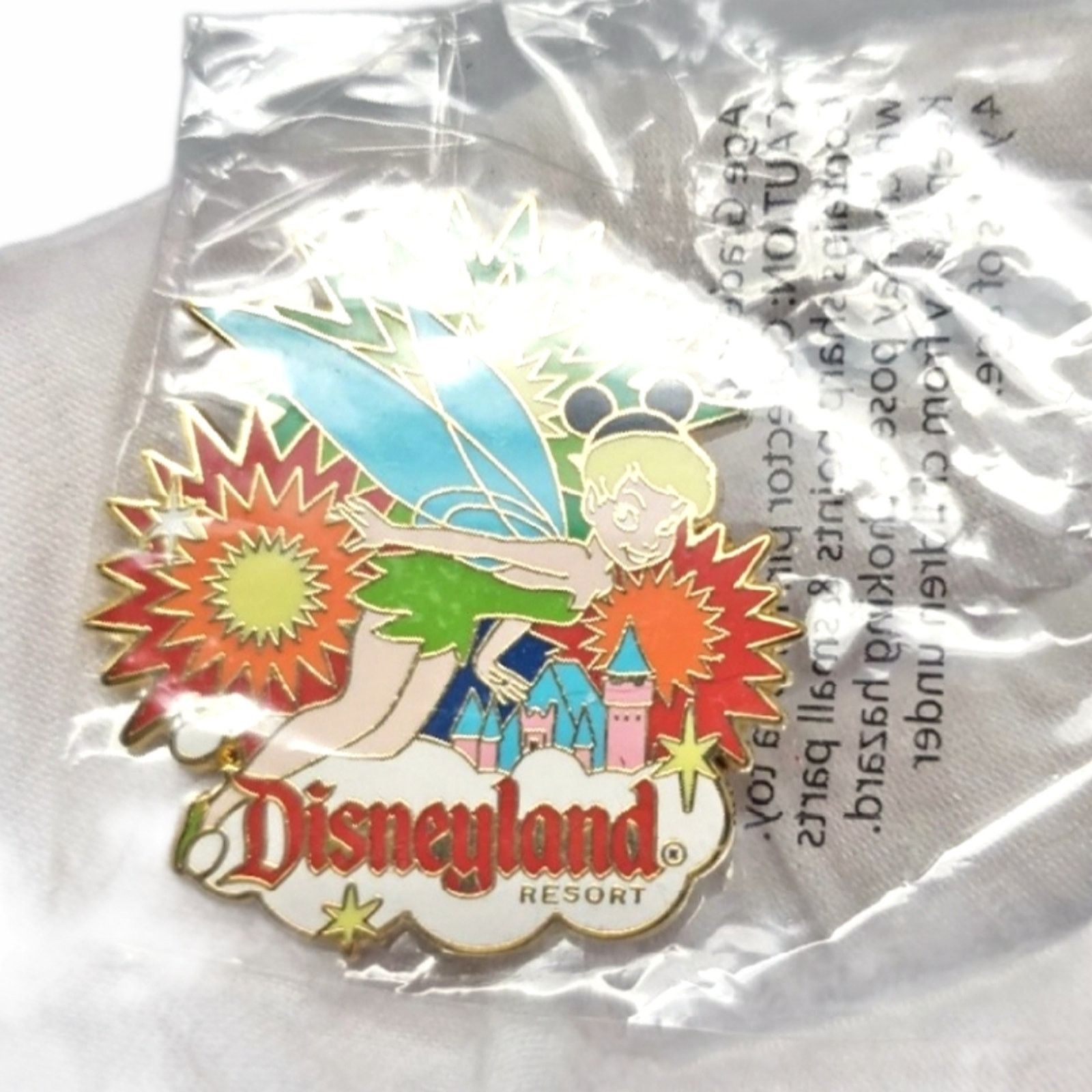 Disney Disney Tinker Bell Fireworks Pin Orange Enamel NIP Size ONE SIZE - 1 Thumbnail