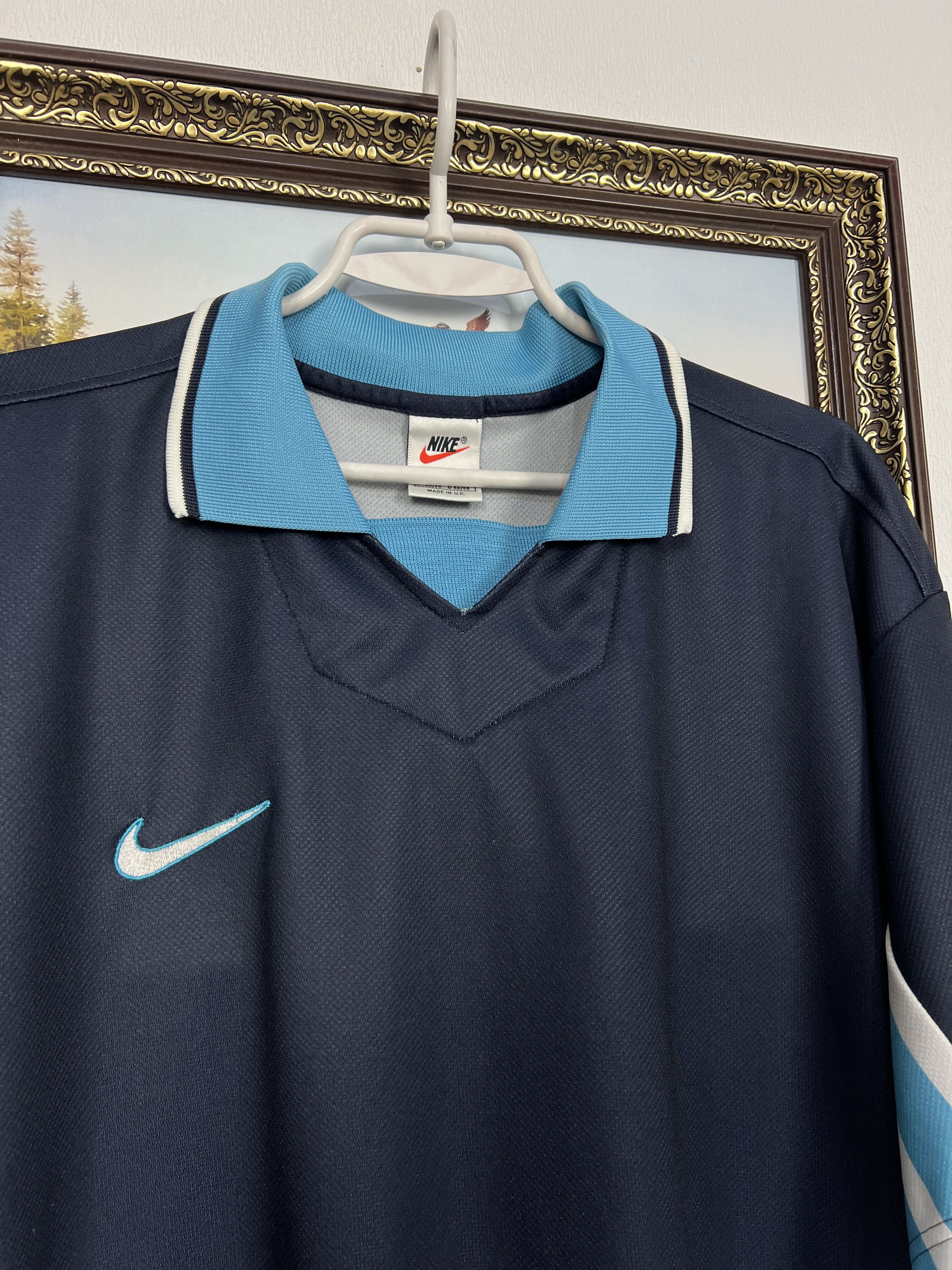 Nike 1860 Munich football shirt 1997 Soccer Jersey Trikot Rare Size US XL / EU 56 / 4 - 3 Thumbnail