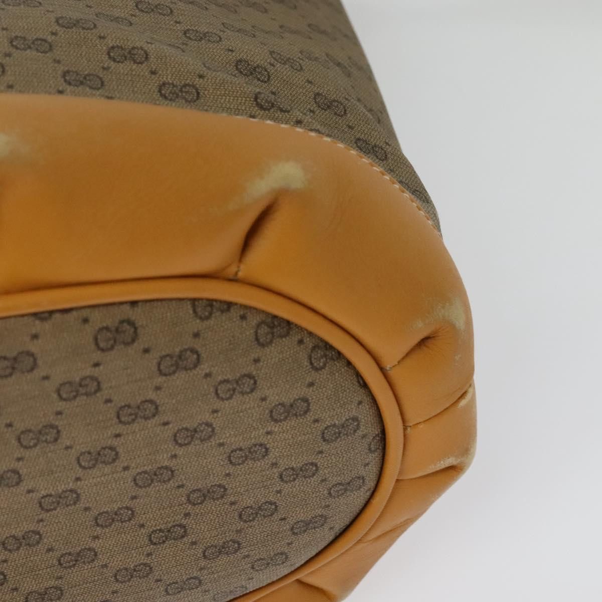 Gucci GUCCI Micro GG Supreme Shoulder Bag Pvc Beige Gold 001 14 Size ONE SIZE - 13 Thumbnail
