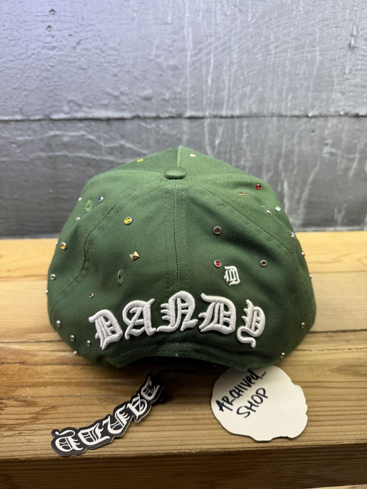 Other DANDY HATS 10 Year Anniversary GREEN / WHITE Snapback Size ONE SIZE - 3 Thumbnail
