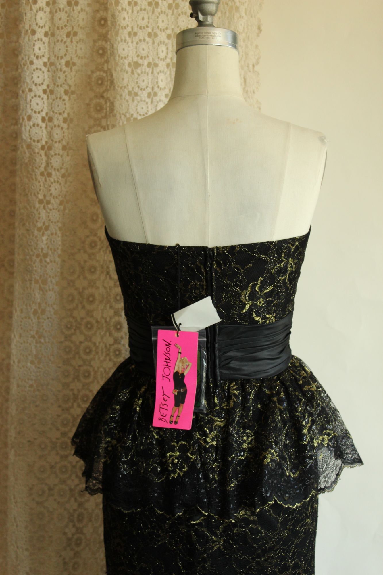 Betsey Johnson Vintage 2000s Betsey Johnson Dress, New, Size 6 Black and Go Size M / US 6-8 / IT 42-44 - 13 Thumbnail