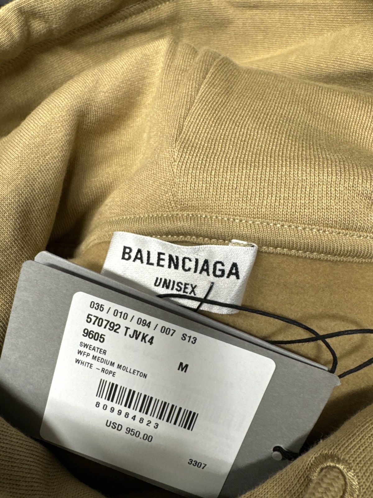 Balenciaga Balenciaga World Food Programme Hoodie Rope XL Size US M / EU 48-50 / 2 - 3 Thumbnail