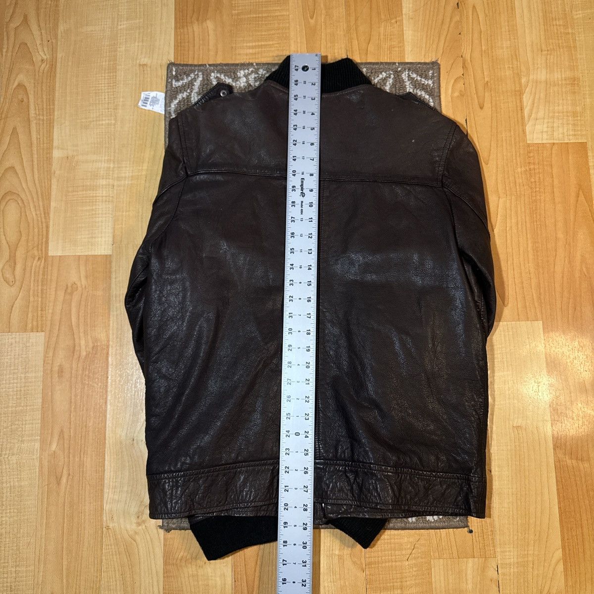 Guess Vintage Guess Leather Bomber Jacket Men's Size US M / EU 48-50 / 2 - 7 Thumbnail
