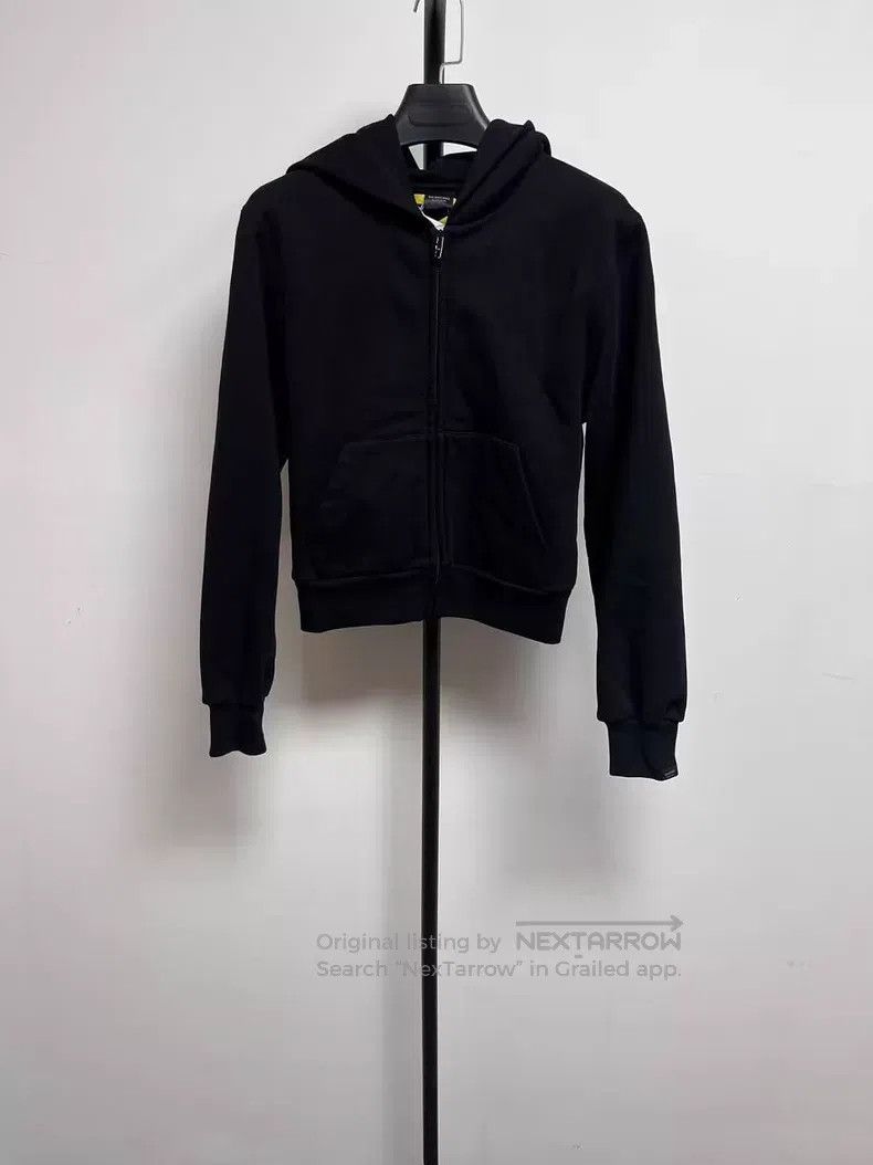 Balenciaga Balenciaga Solid Color Short Hooded Zippered Long Sleeve J Size US L / EU 52-54 / 3 - 1 Thumbnail