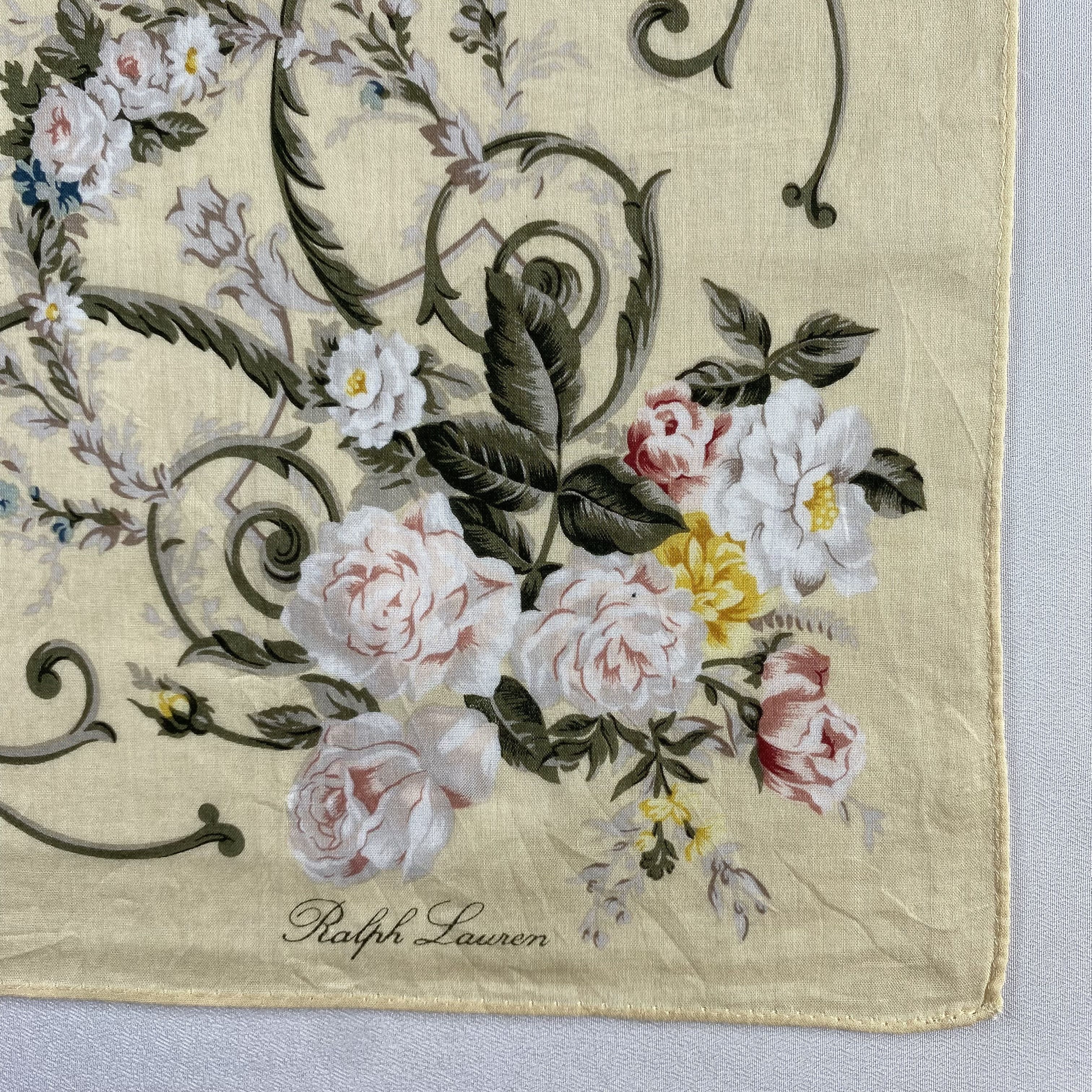 Ralph Lauren × Vintage Ralph Lauren Handkerchief / Neckerchief / Bandana-P1418 Size ONE SIZE - 3 Thumbnail