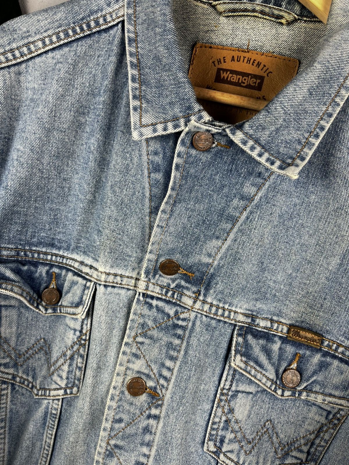 Wrangler Wrangler wester jeans jacket vintage Size US L / EU 52-54 / 3 - 5 Thumbnail