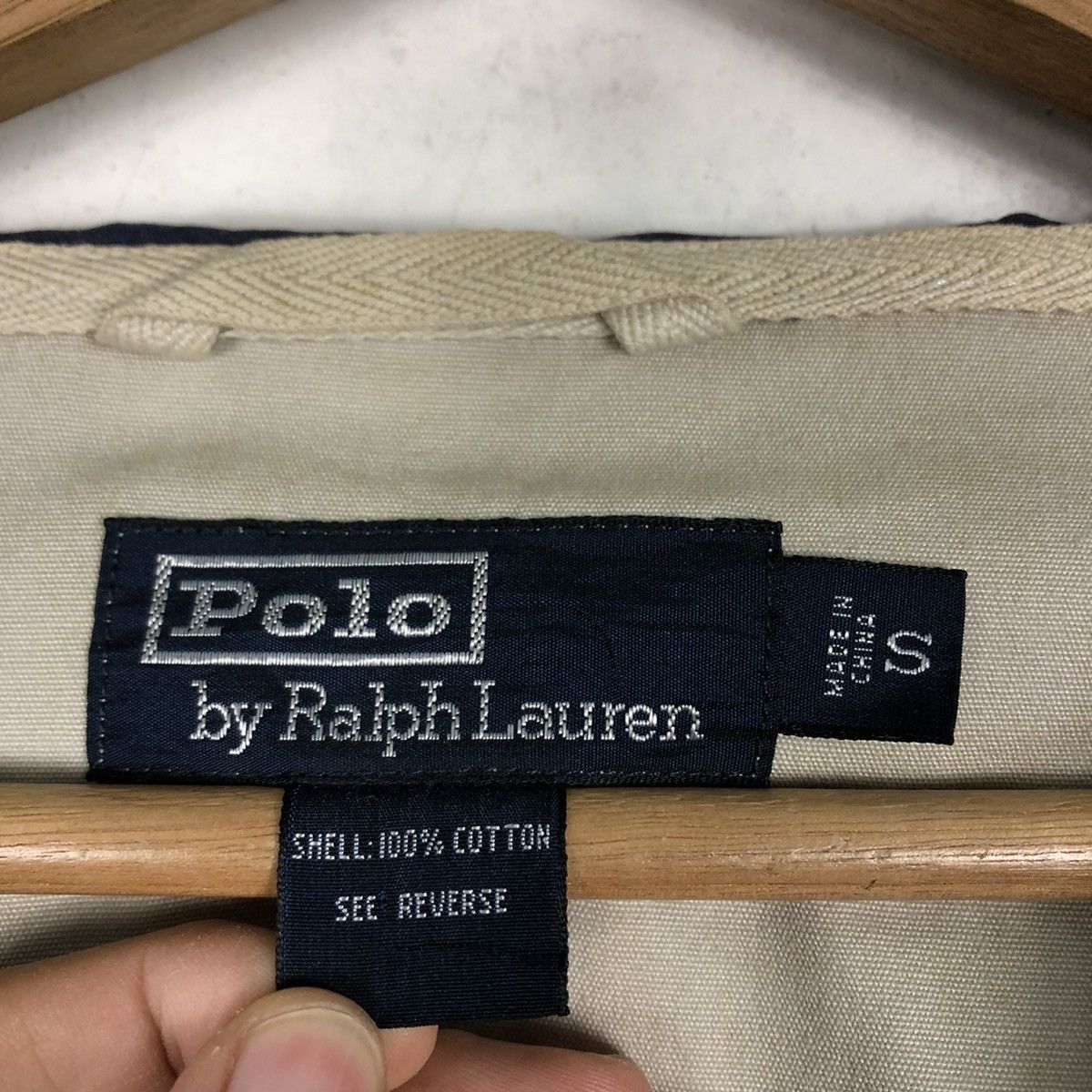 Polo Ralph Lauren 🔥90’s Chore Duck Canvas Anorak Jacket Polo Ralph Lauren Size US S / EU 44-46 / 1 - 12 Thumbnail