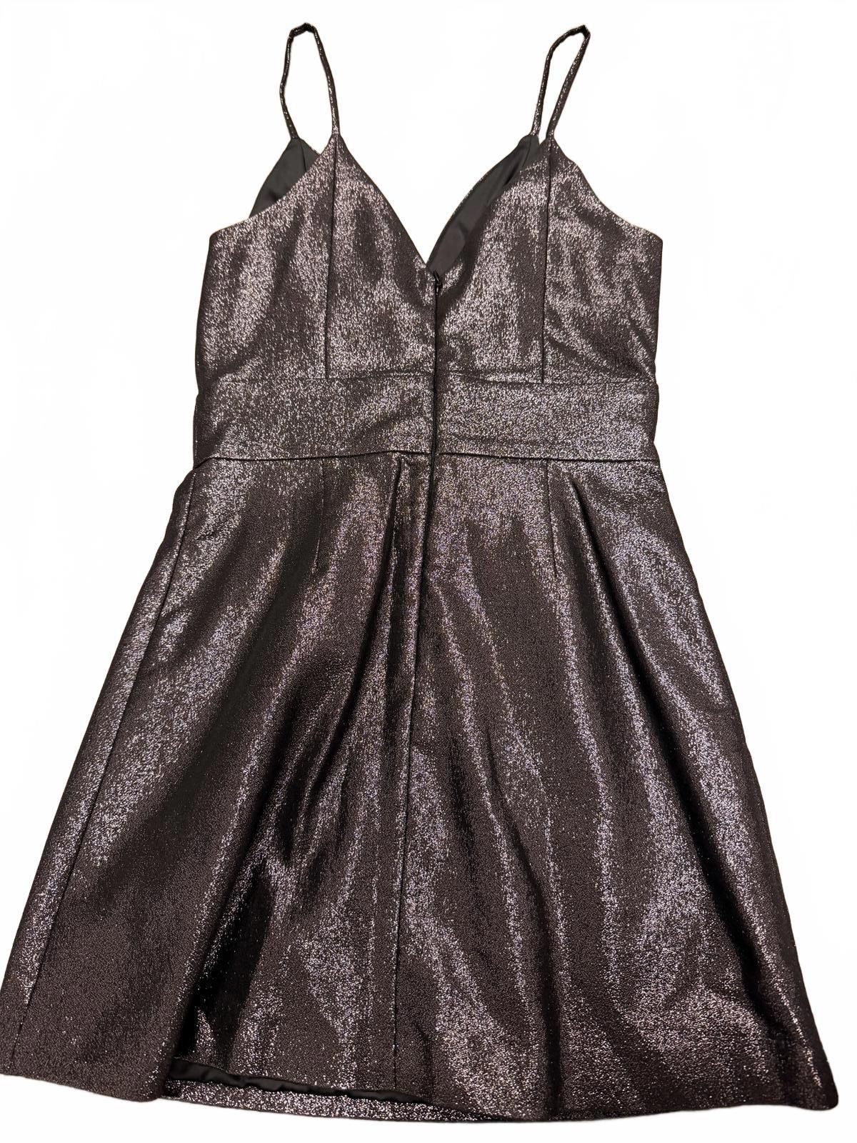 Other Ramy Brook Ana Dress in Zink Metallic Suiting Size S / US 4 / IT 40 - 5 Thumbnail