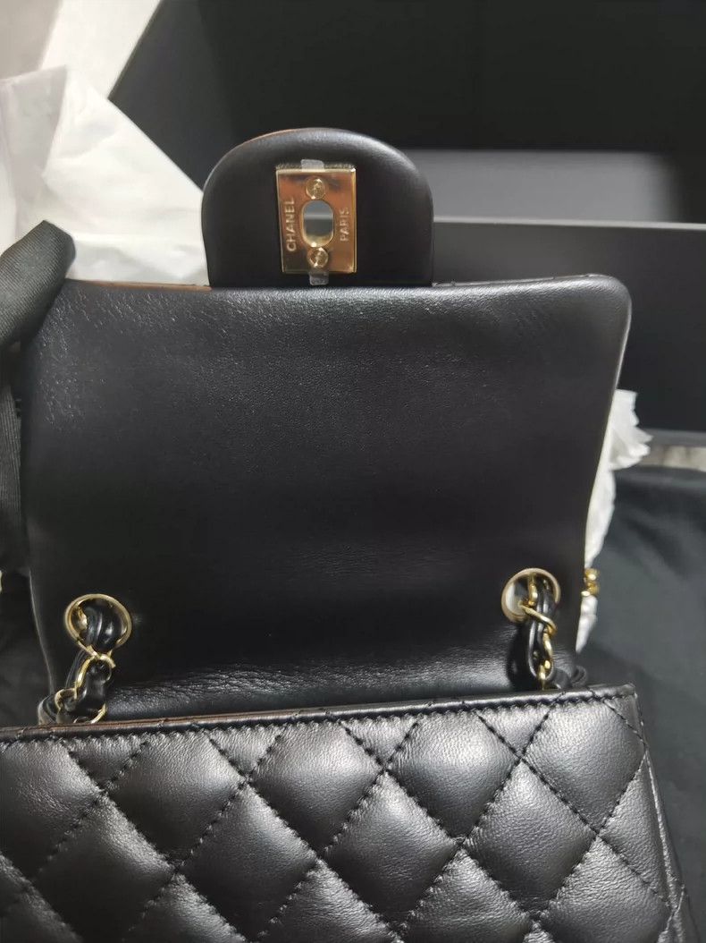 Chanel Chanel Classic gold buckle square fat bag 2503-Nextarrow Size ONE SIZE - 4 Thumbnail