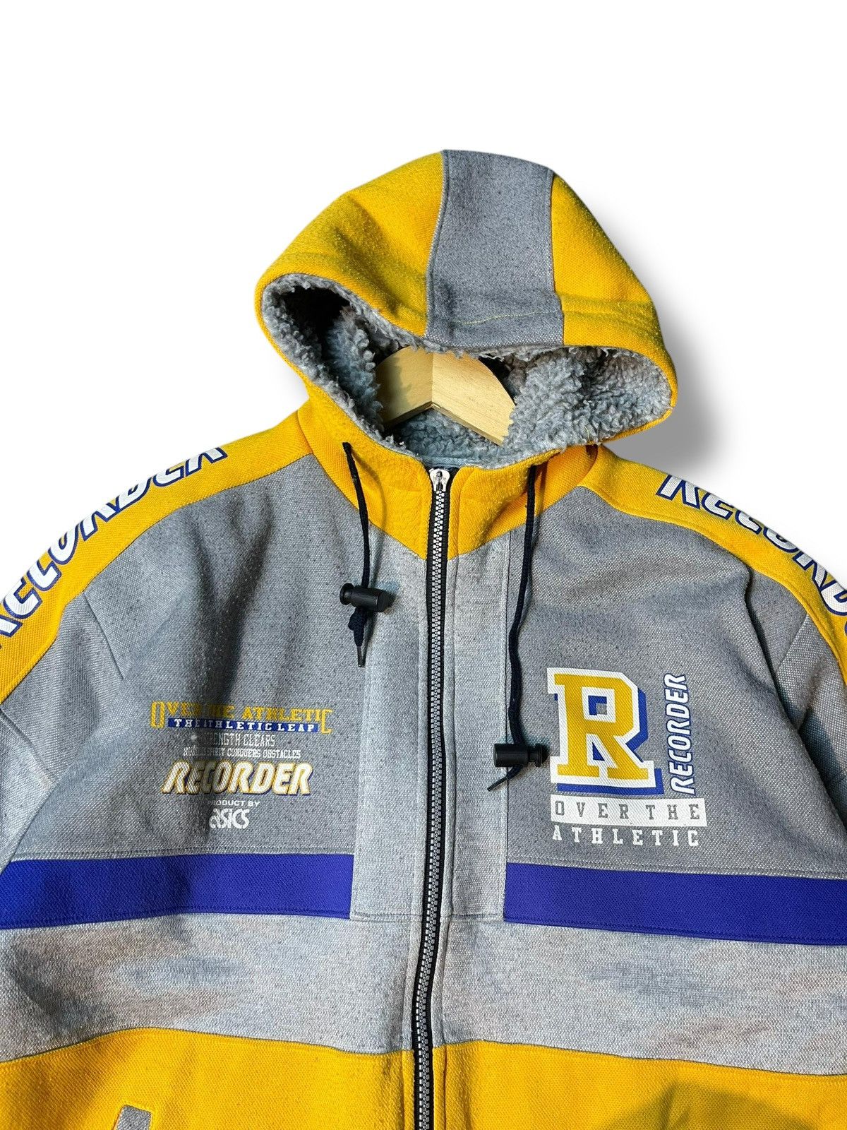 Asics × Japanese Brand × Vintage Asics x Vintage Men Hoodie Zipper (32) Size US M / EU 48-50 / 2 - 8 Thumbnail