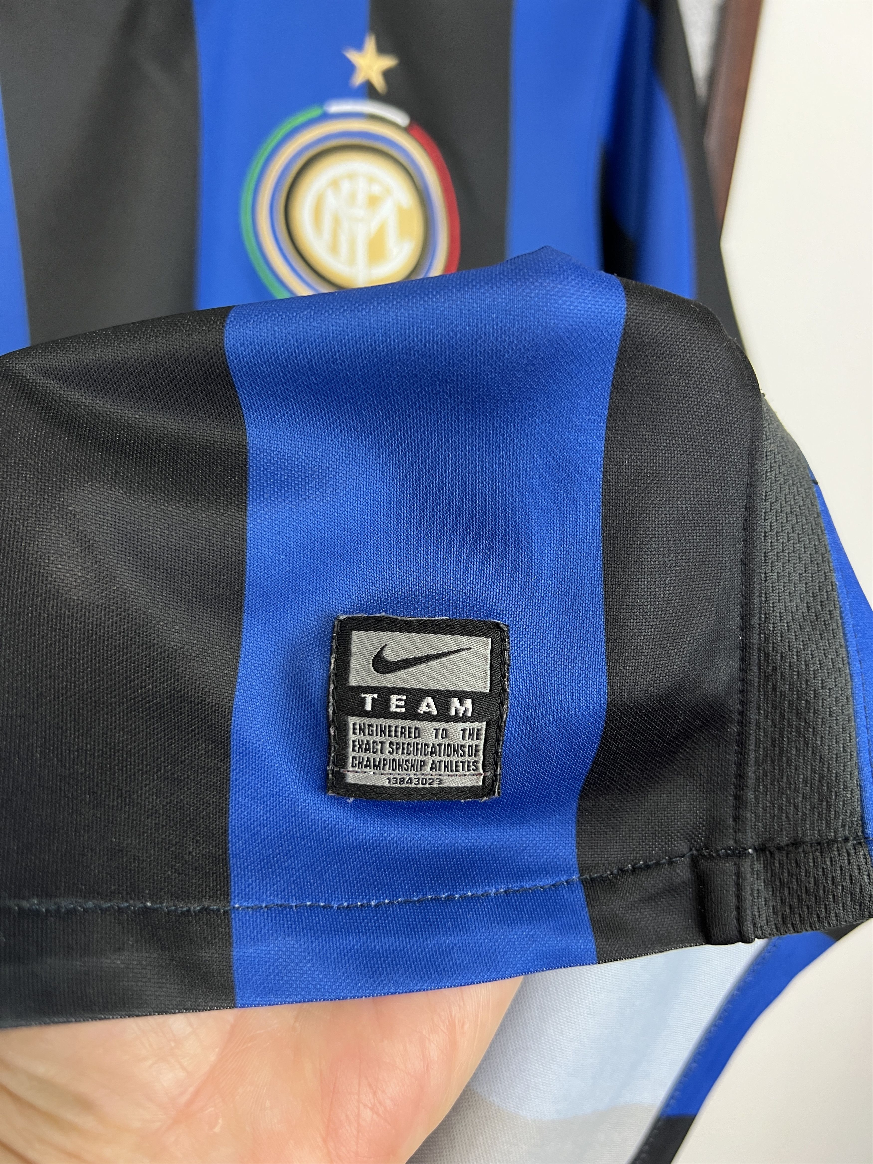 Nike Inter Milan Home football shirt Soccer Maglia Jersey Trikot Size US S / EU 44-46 / 1 - 4 Thumbnail