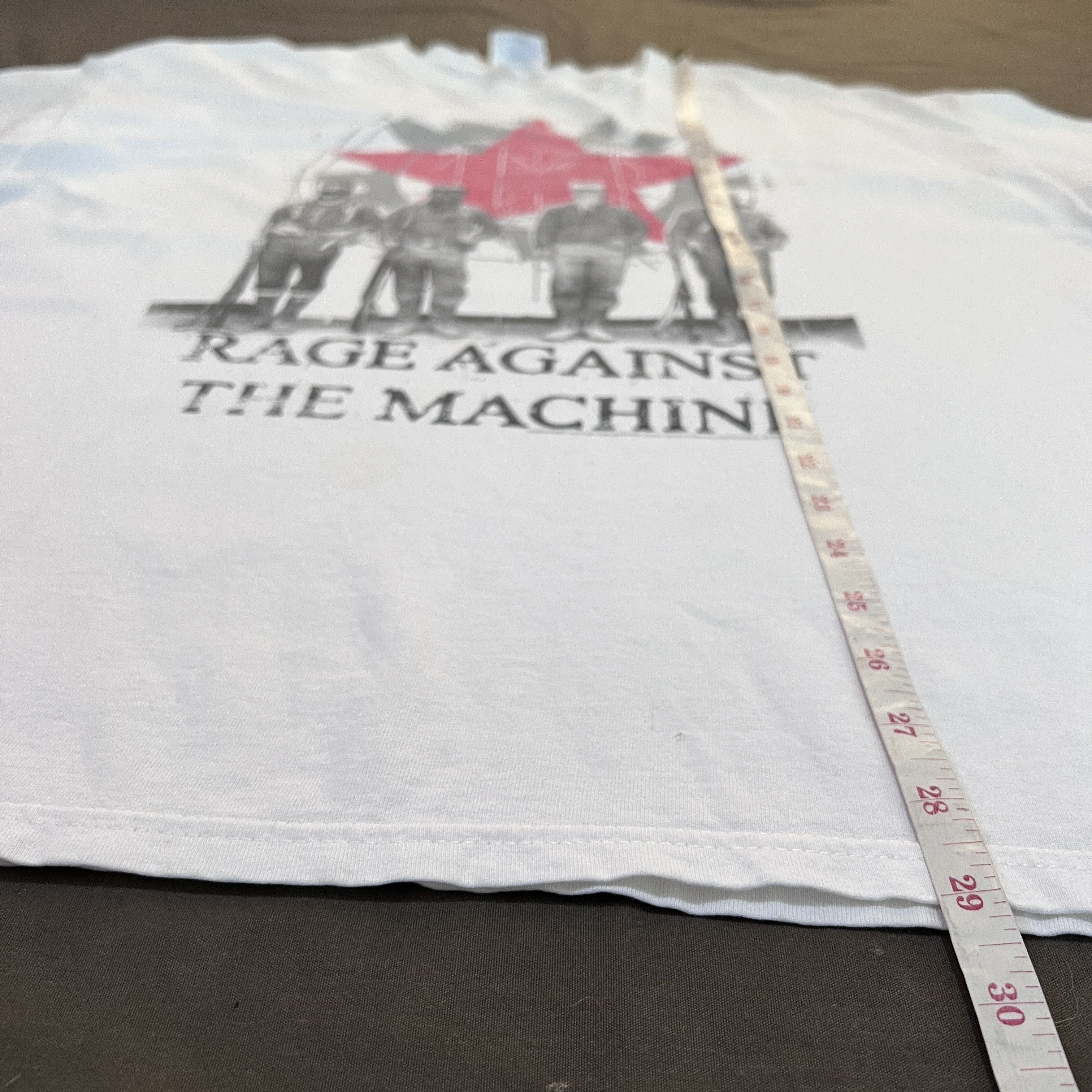 Band Tees × Rage Against The Machine × Vintage Vintage Y2K Rage Against The Machine EZLN Zapatista Tee XL Size US XL / EU 56 / 4 - 15 Thumbnail