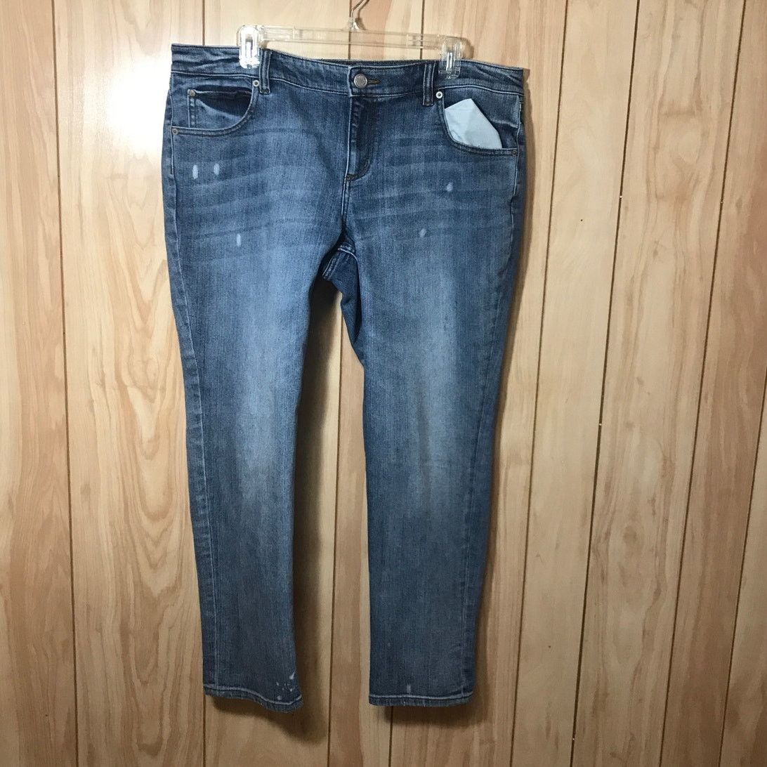 Other The Limited Denim Slim Boyfriend Mid Wash Jeans 16 Size 38" / US 16 / IT 52 - 1 Thumbnail