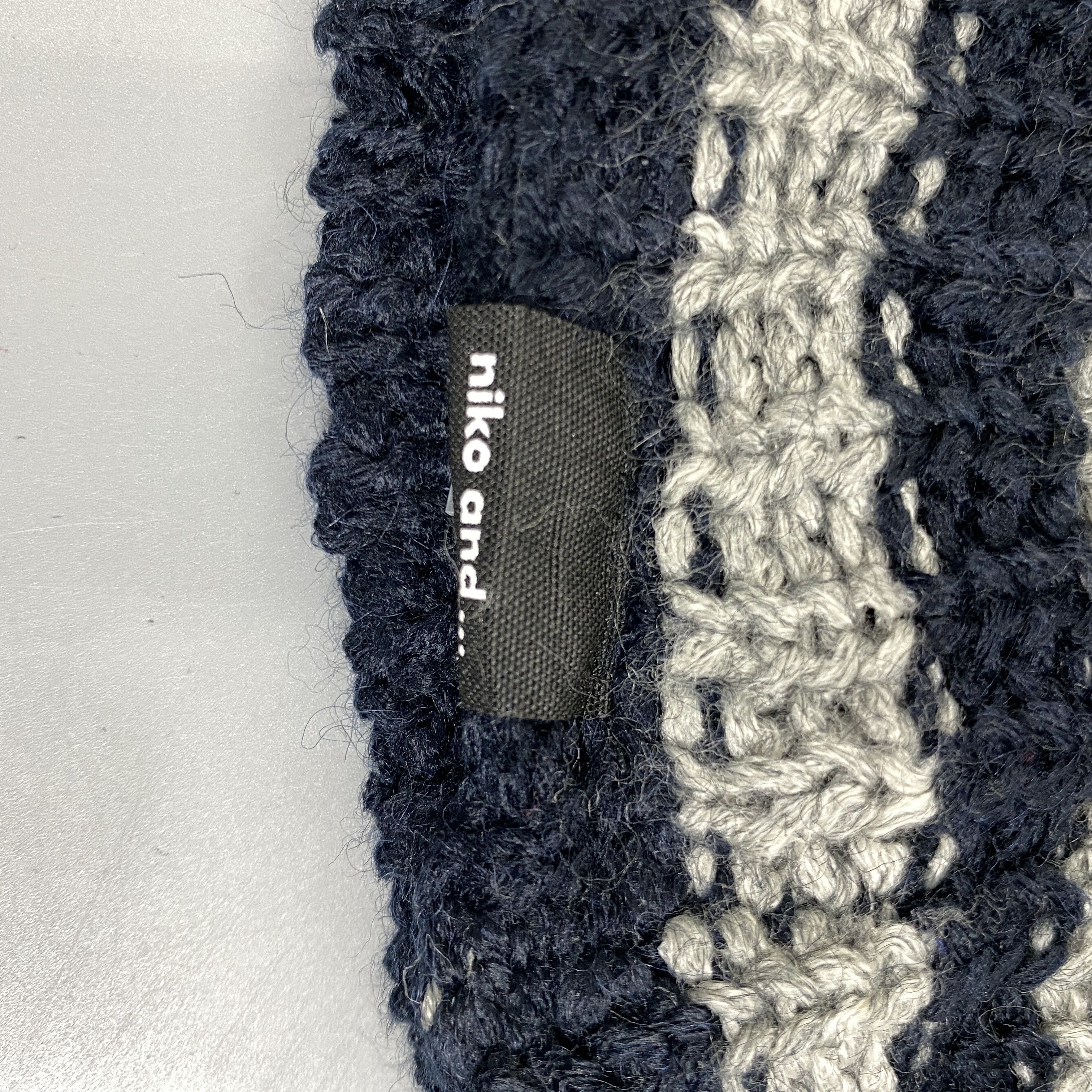 Japanese Brand Striped Slouchy Beanie Hats -BN947 Size ONE SIZE - 8 Thumbnail