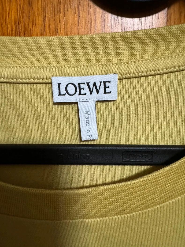 Loewe loewe yellow short sleeves 2504-Nextarrow Size US M / EU 48-50 / 2 - 5 Thumbnail