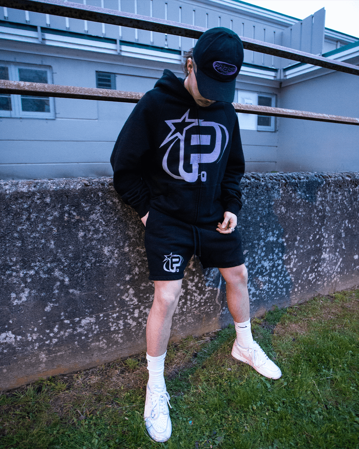PHASE Garments Lilac "P2K" Sweatshorts Size Medium Size US 28 / EU 44 - 3 Thumbnail