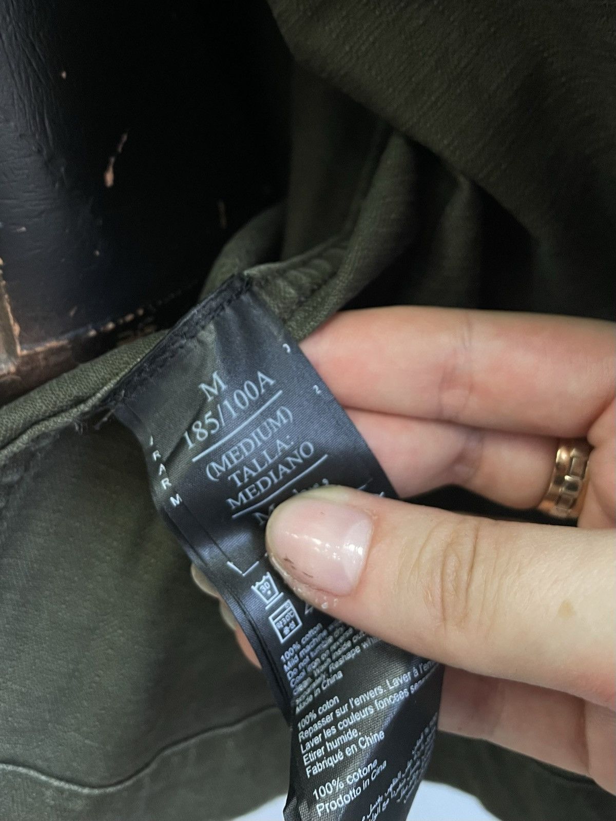 Allsaints All Saints green military jacket rare vintage style Size US M / EU 48-50 / 2 - 12 Thumbnail