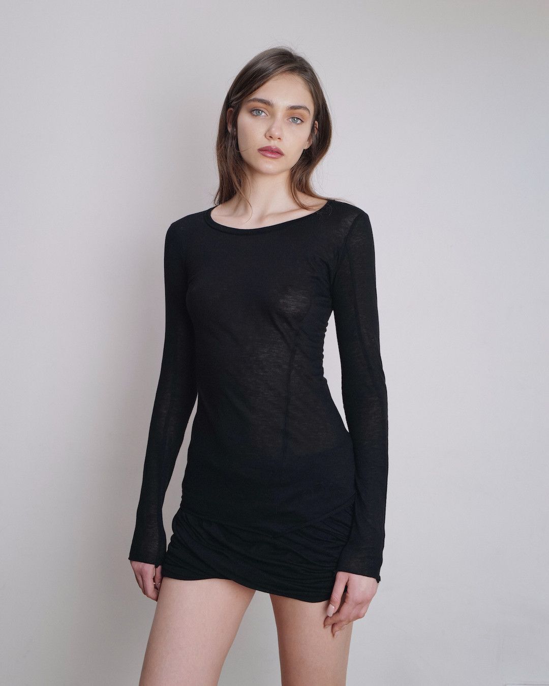 Other ASSYMETRIC TWISTED LONGSLEEVE Size L / US 10 / IT 46 - 4 Thumbnail