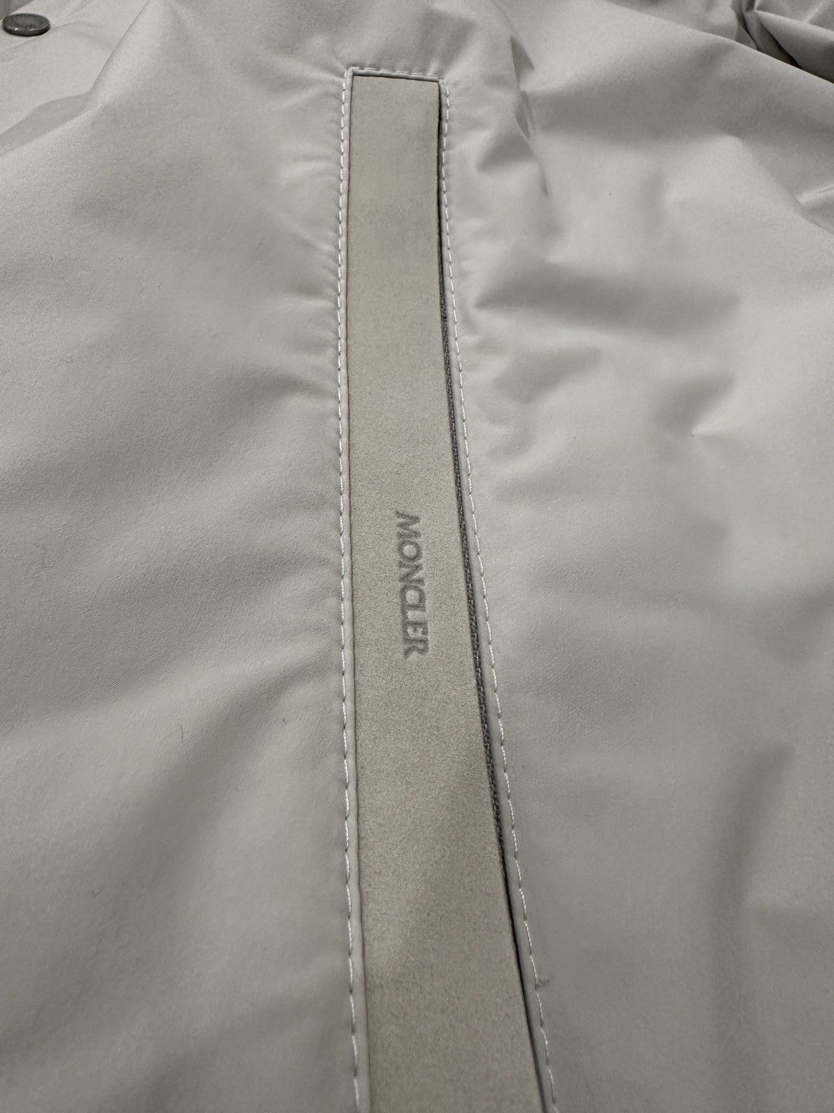 Moncler Moncler Leather Trim Lanques Light Down Jacket Size US M / EU 48-50 / 2 - 2 Thumbnail