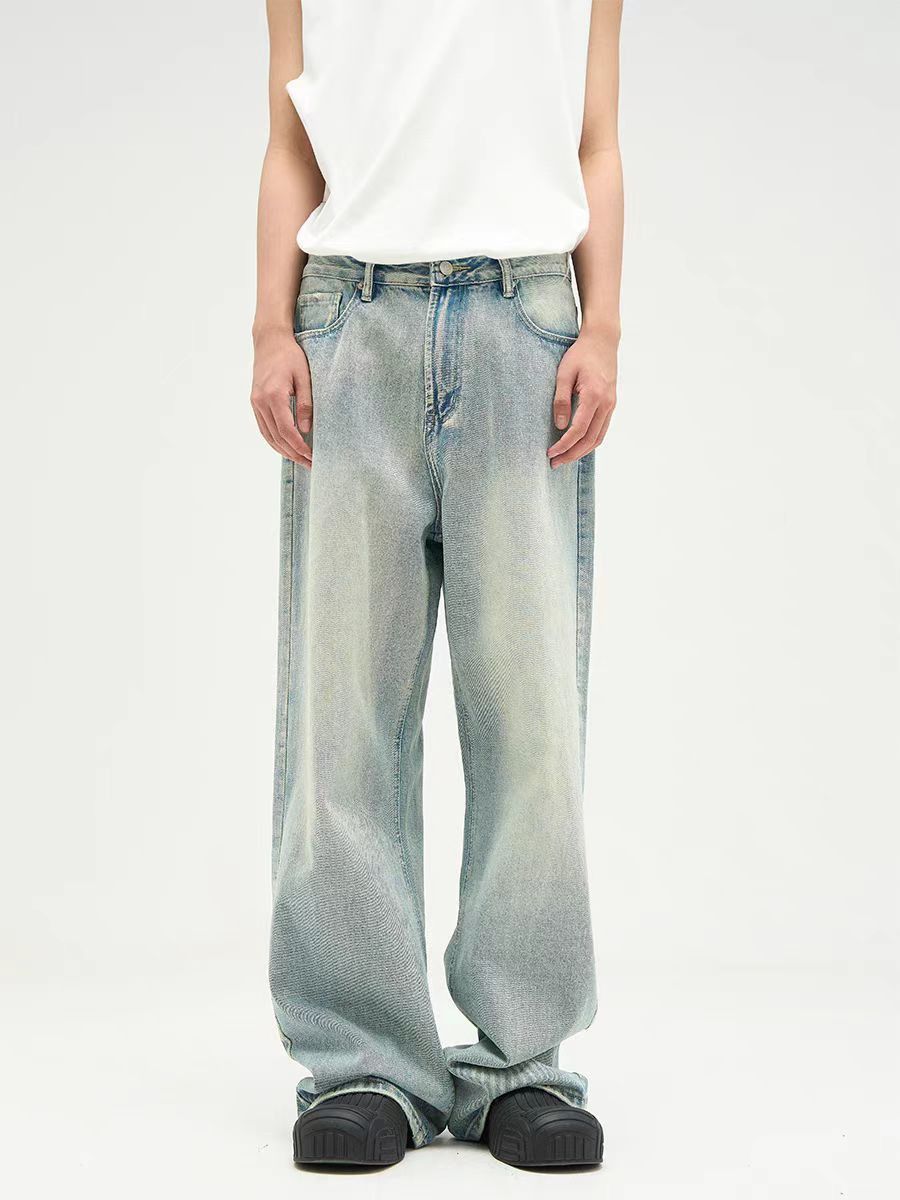 Japanese Brand × Jean Street Vintage Wide Leg Loose Jeans Size US 30 / EU 46 - 2 Thumbnail