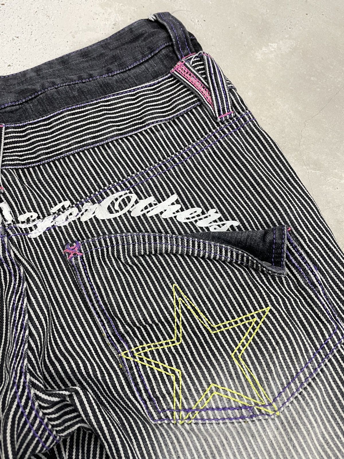 Hysteric Glamour × Japanese Brand Baby Gal Hickory Clone Devgru Y2K Surf Denim Size US 29 - 16 Thumbnail
