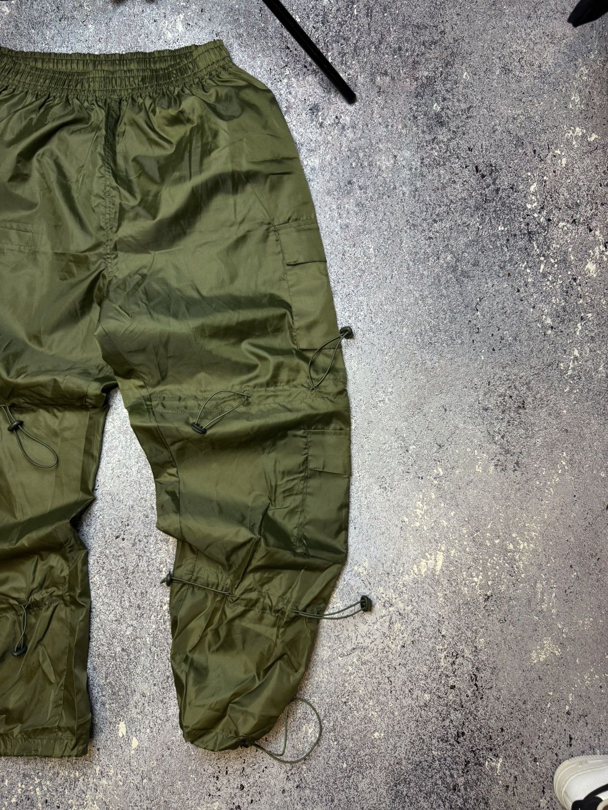 Japanese Brand × Vintage 💥CRAZY JAPANESE PARACHUTE PANTS AVANT-GARDE STYLE Size US 33 - 3 Thumbnail