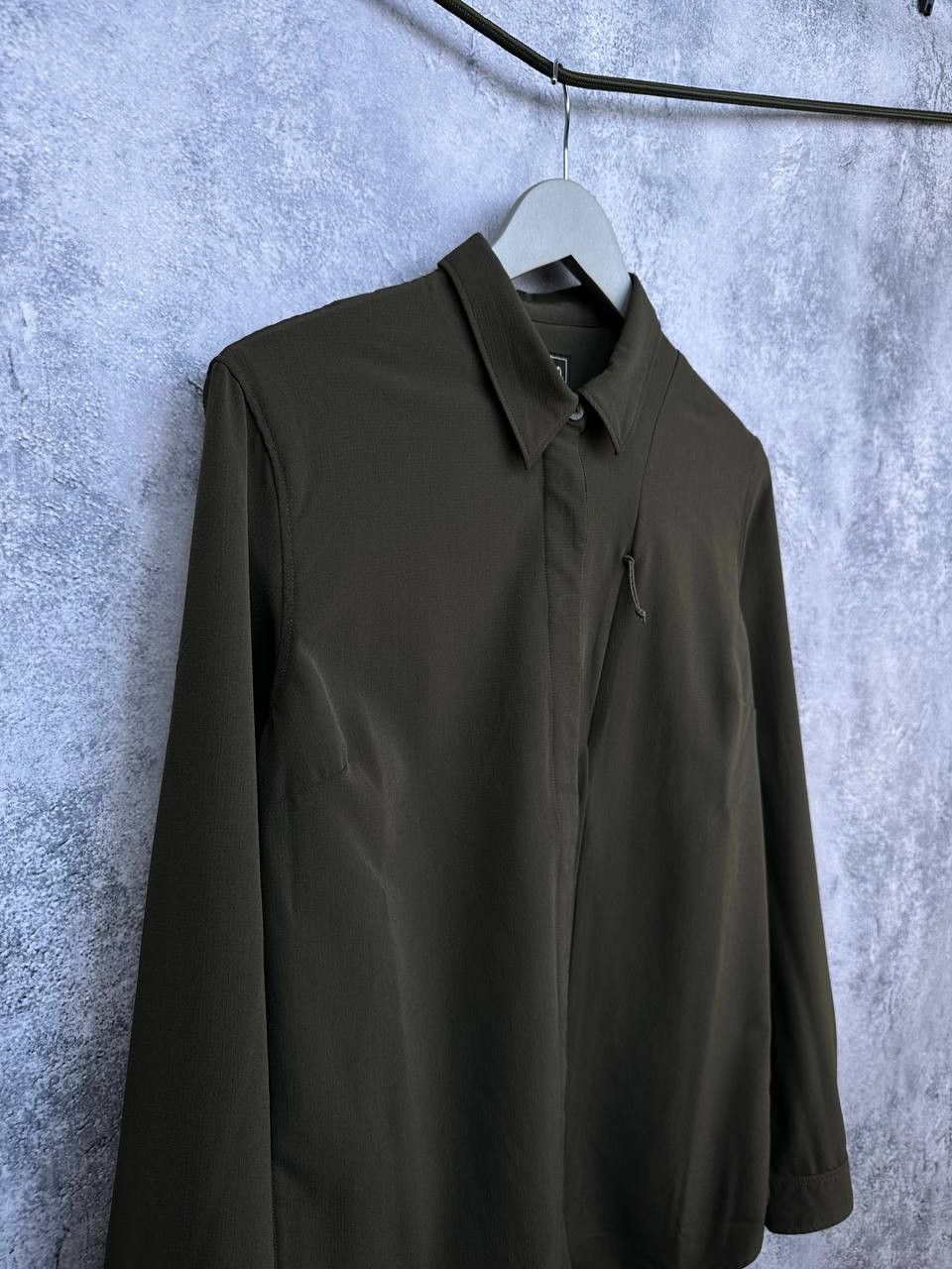 Other Harkila Herlet Tech Button Up Shirt Technical Ripstop Fabric Size L / US 10 / IT 46 - 3 Thumbnail