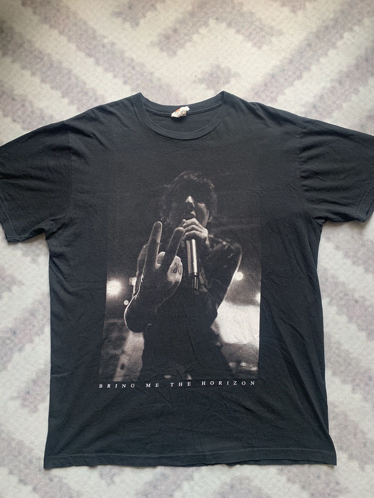 Band Tees Vintage Y2K Bring me the Horizon Bmth Band Tshirt Size US XL / EU 56 / 4 - 1 Thumbnail