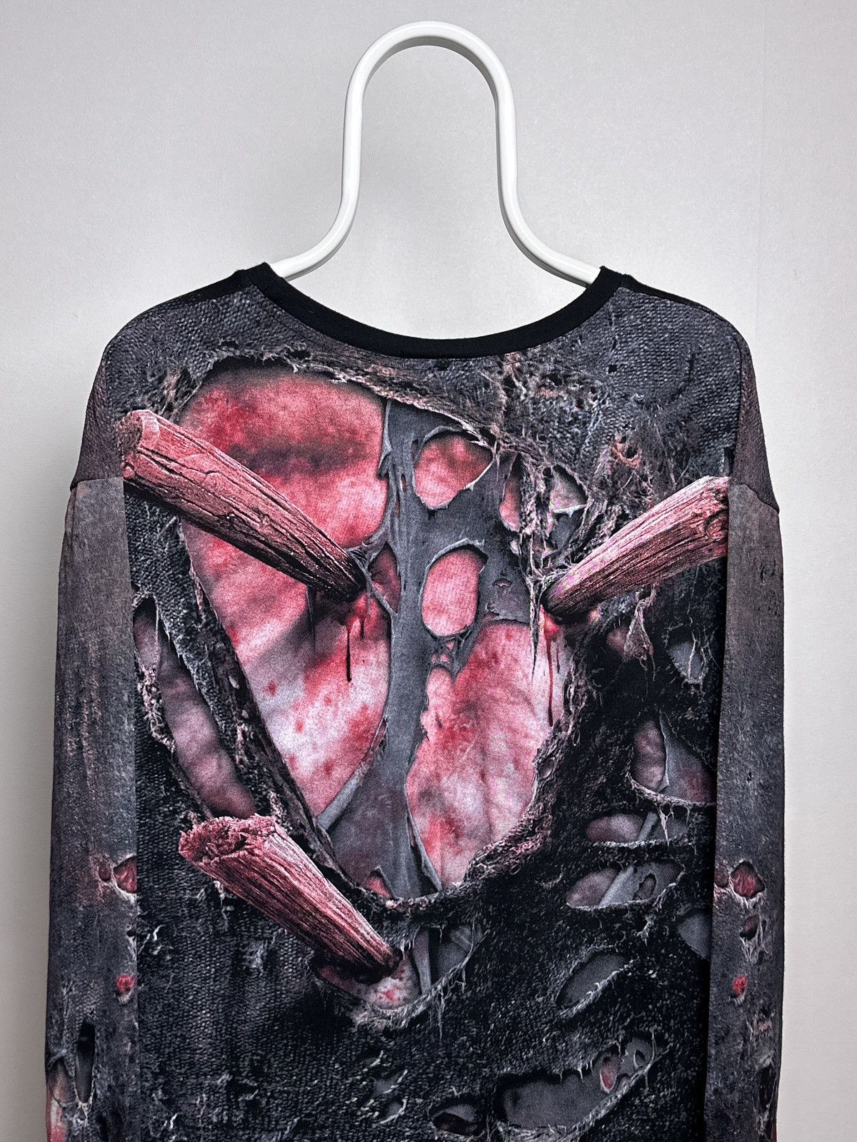 Vintage Vintage Spiral Long Sleeve Opium Punk Rock Horror Style Size US L / EU 52-54 / 3 - 4 Thumbnail