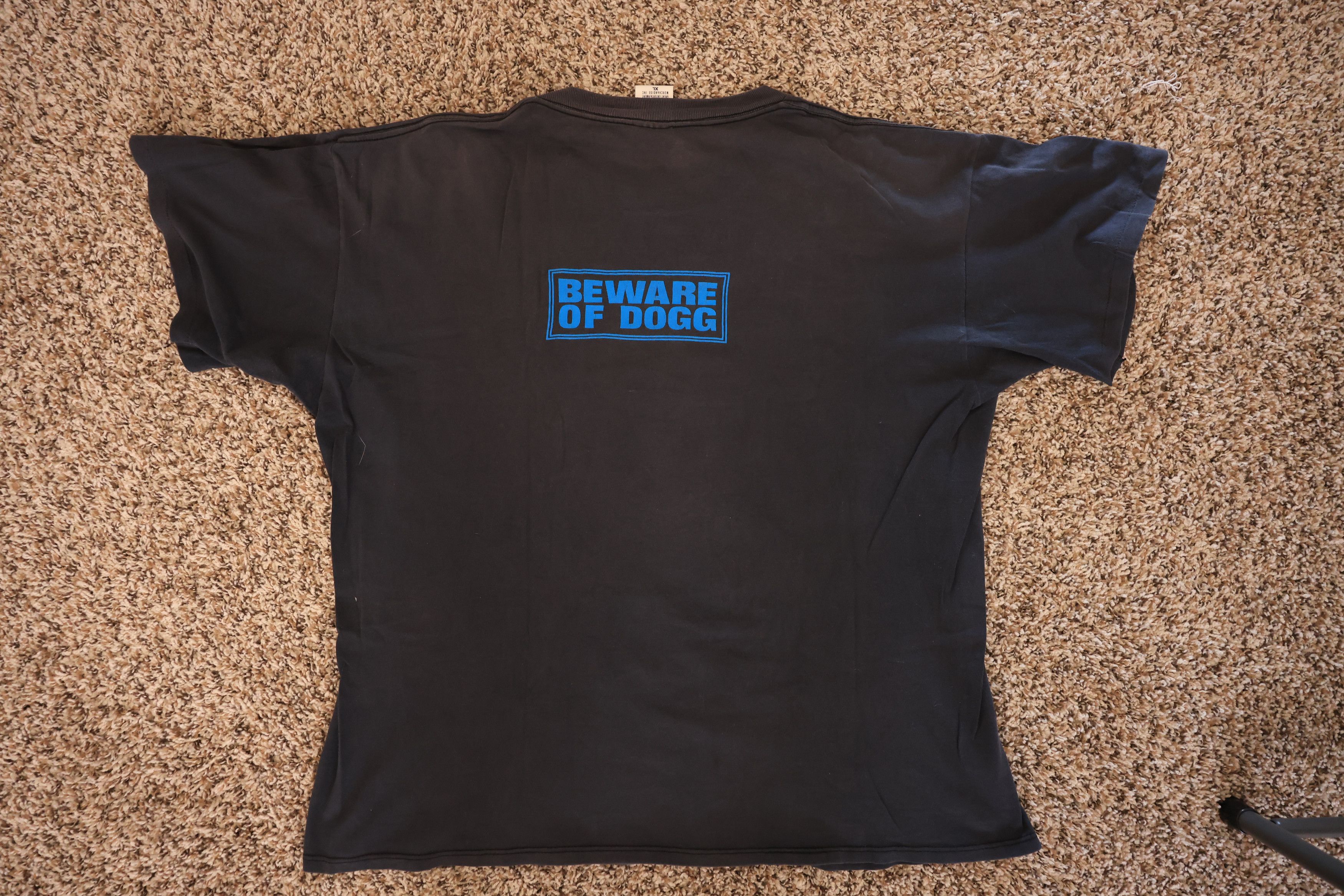 Vintage Snoop Doggy Dogg Beware of Dogg 1993 Size US L / EU 52-54 / 3 - 8 Thumbnail