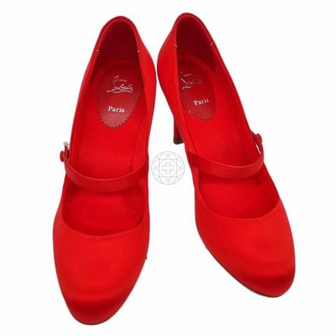 Christian Louboutin o1s1wg110924 Pumppie Wallis in Red Size US 5 / IT 35 - 2 Thumbnail