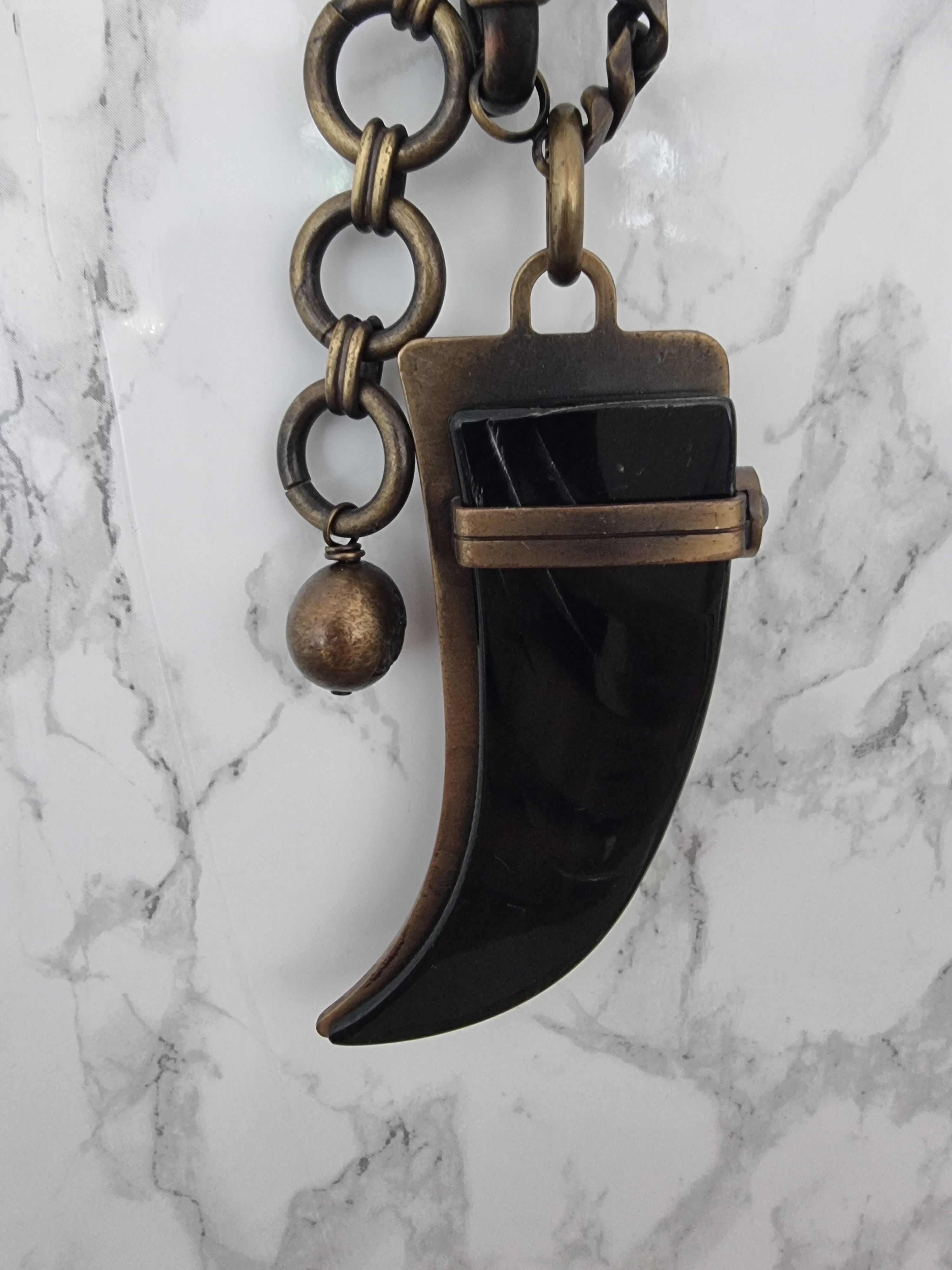 Lanvin Lanvin shark tooth necklace Size ONE SIZE - 3 Thumbnail