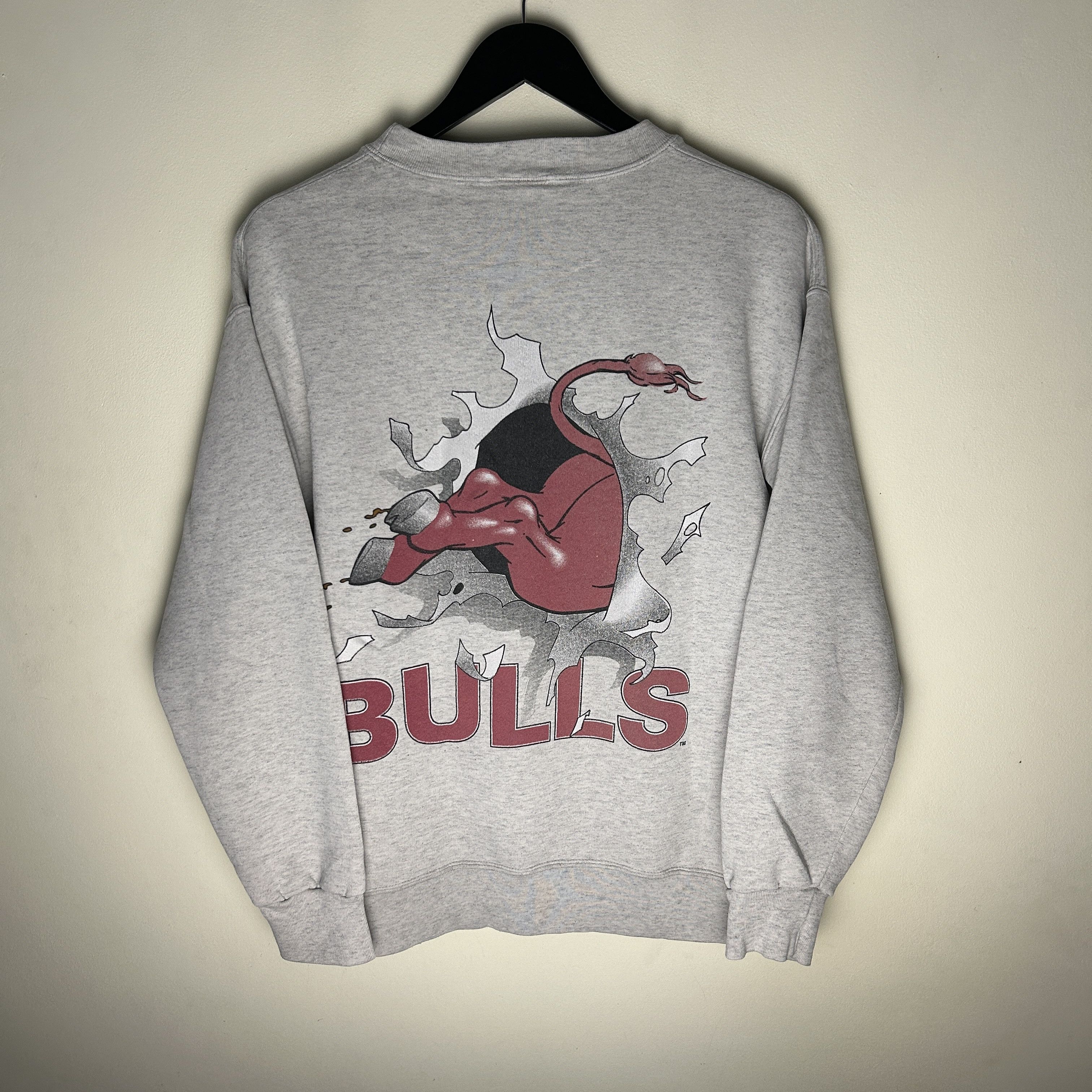 NBA Vintage Chicago Bulls 90's Crewneck Sweatshirt Size US L / EU 52-54 / 3 - 2 Thumbnail