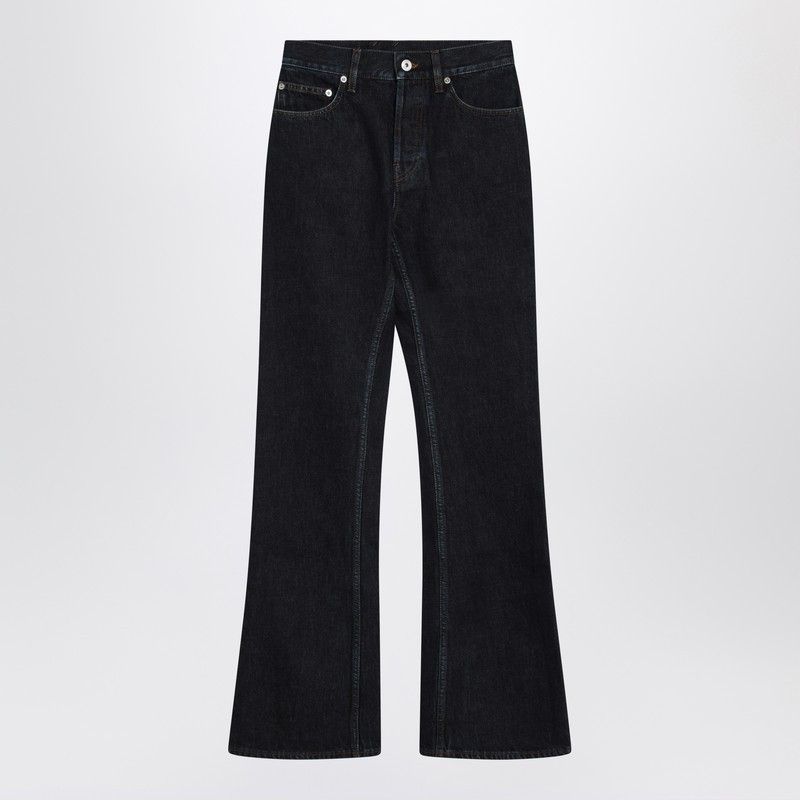 Burberry Burberry Dark Blue Flared Jeans Size 28" / US 6 / IT 42 - 1 Thumbnail