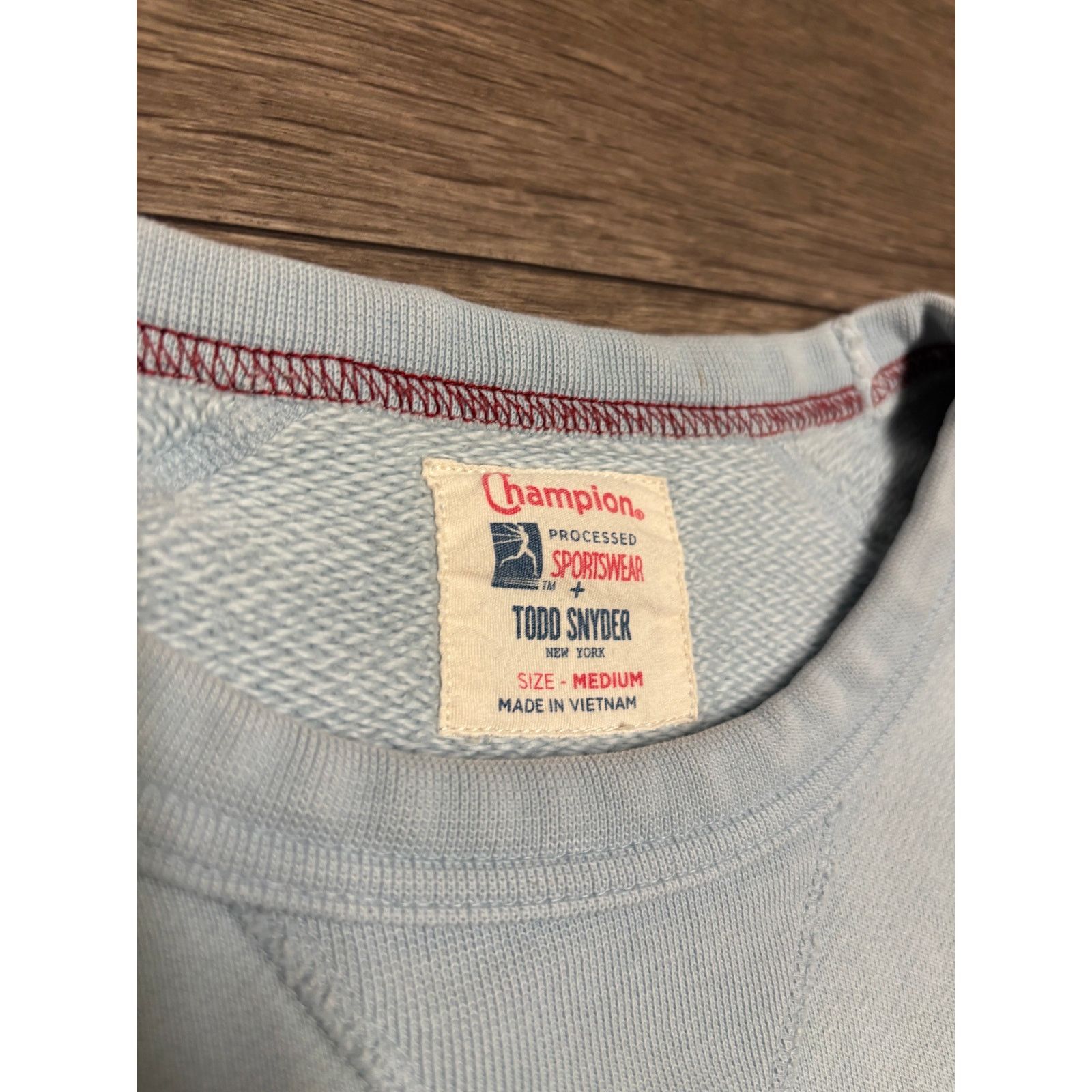 Champion × Todd Snyder Champion X Todd Synder Blue Sweatshirt Sz M Size US M / EU 48-50 / 2 - 2 Thumbnail
