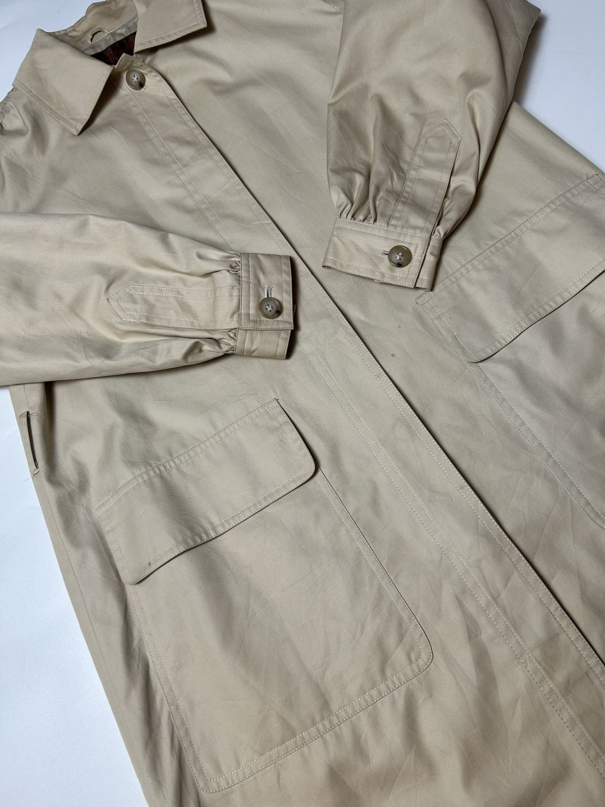 Designer × Yves Saint Laurent YVES SAINT LAURENT TRENCH COAT Size M / US 6-8 / IT 42-44 - 2 Thumbnail