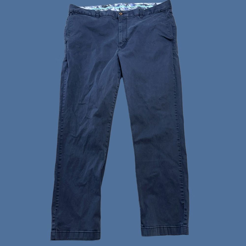 Tommy Bahama Tommy Bahama Pants Mens 38x30 Chino Beach Stretch Boracay Blue Chino Cargo Casual Beach Regular Size US 38 / EU 54 - 1 Thumbnail