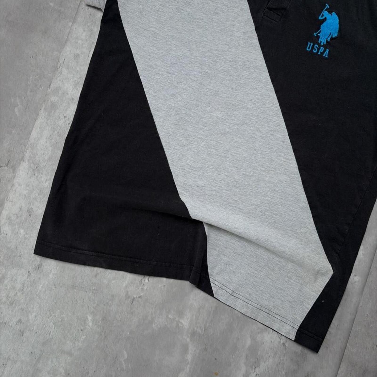 U.S. Polo Assn. Y2K Black U.S. Polo Assn Grunge Chief Keef Polo Shirt Size US L / EU 52-54 / 3 - 4 Thumbnail