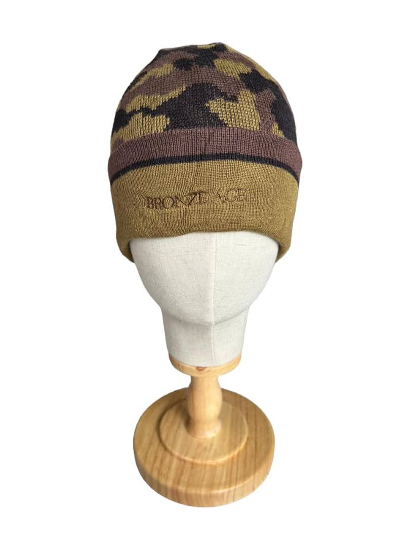 Vintage BRONZE AGE Nice design beanie hats 🔥☠️ Size ONE SIZE - 1 Thumbnail