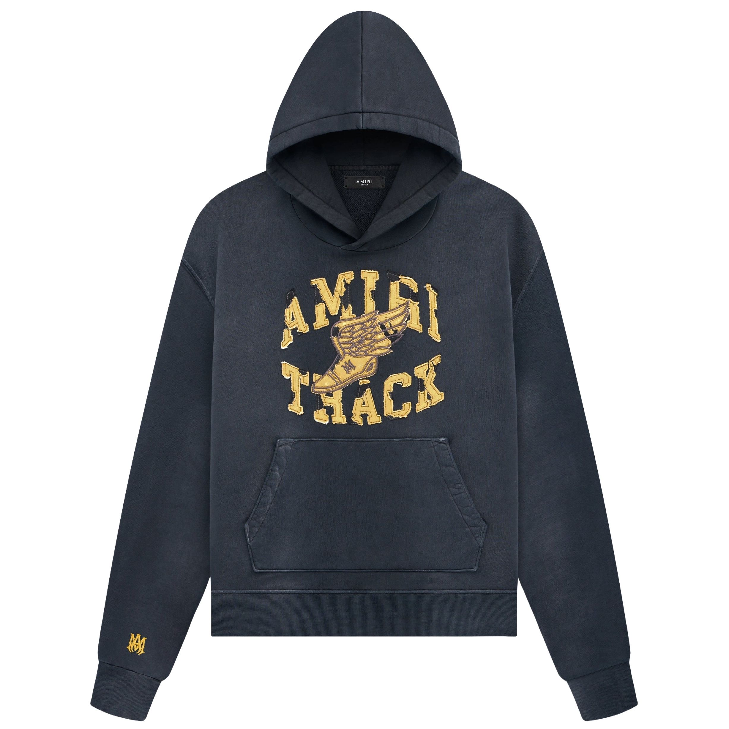 Amiri Track Hoodie Faded Black Size US L / EU 52-54 / 3 - 1 Preview