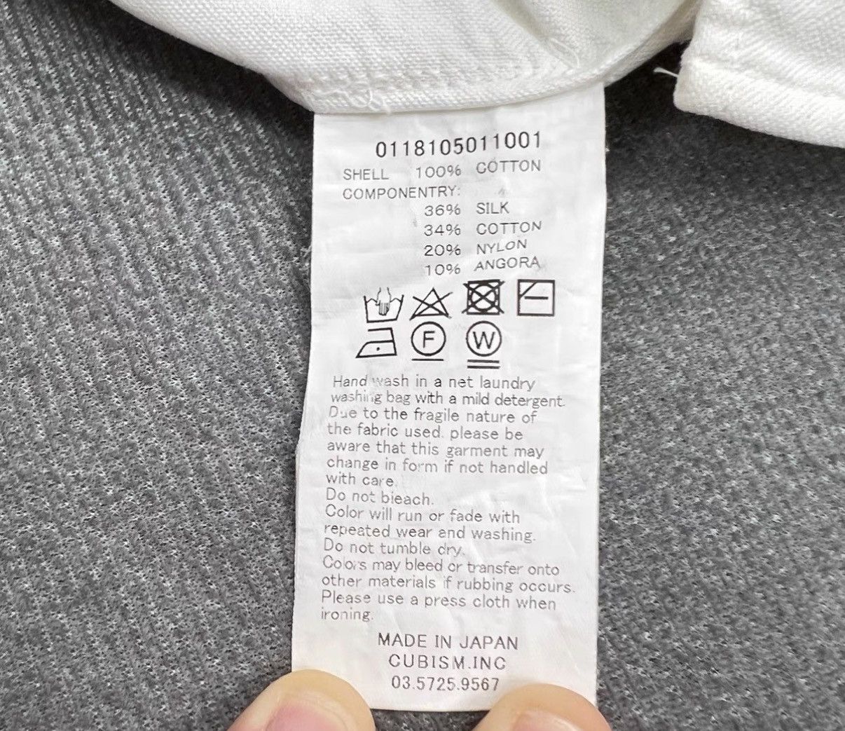 Visvim VISVIM White Water-Drop Fabric & Plaid Paneled Shirt Size US M / EU 48-50 / 2 - 6 Thumbnail