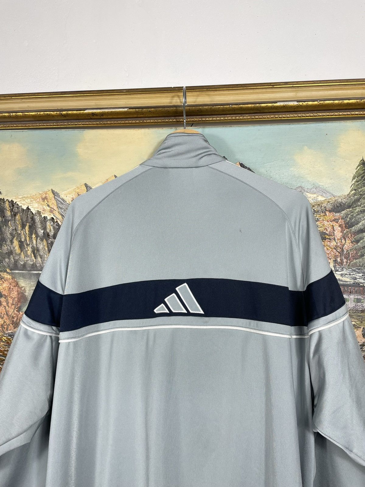 Adidas × Vintage Adidas Retro 00s Loose Boxy Windbreaker Jacket Skate Rap Size US XL / EU 56 / 4 - 11 Thumbnail