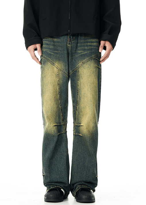 Japanese Brand × Jean American retro distressed Cleanfit loose casual jeans y2k Size US 32 / EU 48 - 1 Thumbnail