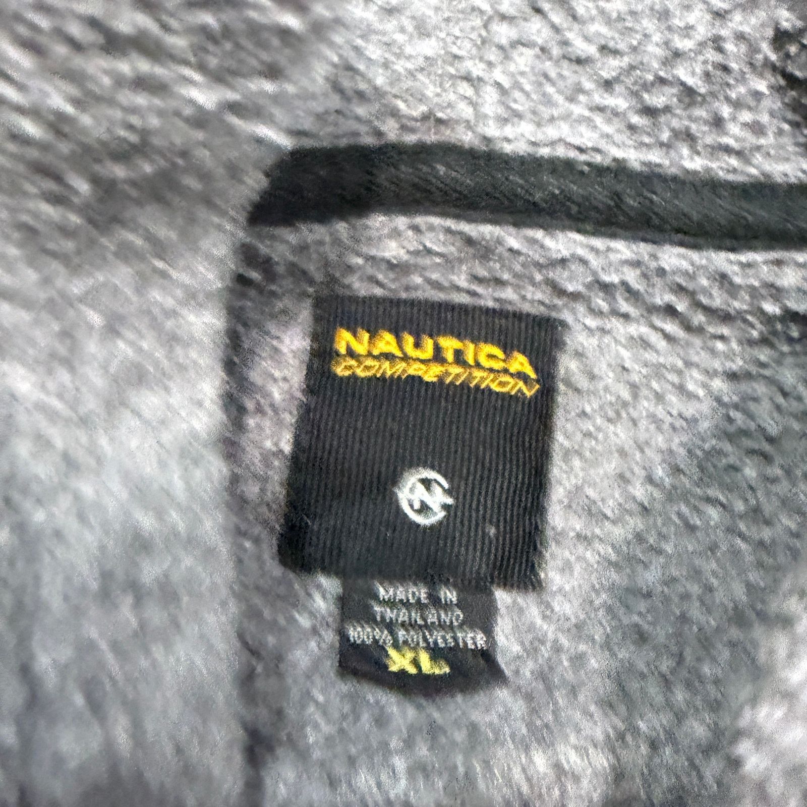 Nautica Vintage Nautica Competition Fleece Hoodie Men's XL Gray 90s Size US XL / EU 56 / 4 - 4 Thumbnail