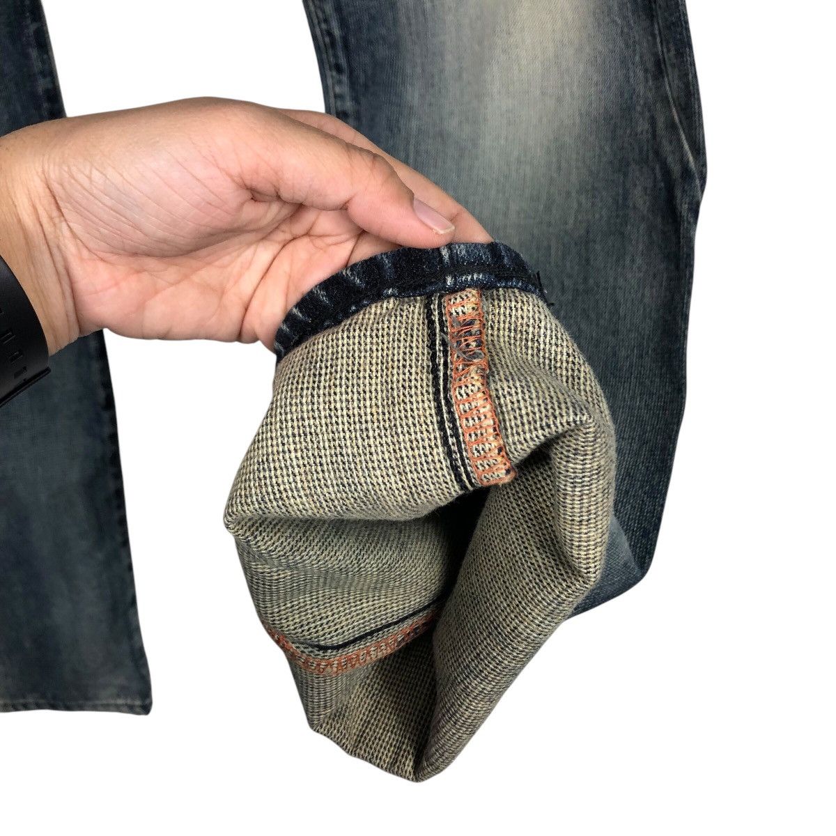 Japanese Brand 📌Vintage Denim Jeans Worker Edwin Size US 31 - 17 Thumbnail