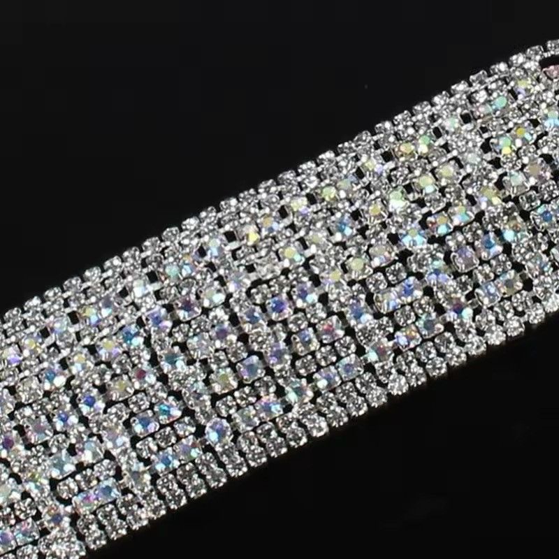 Other Shimmering Music Festival Necktie Glittering Crystal Size ONE SIZE - 3 Thumbnail
