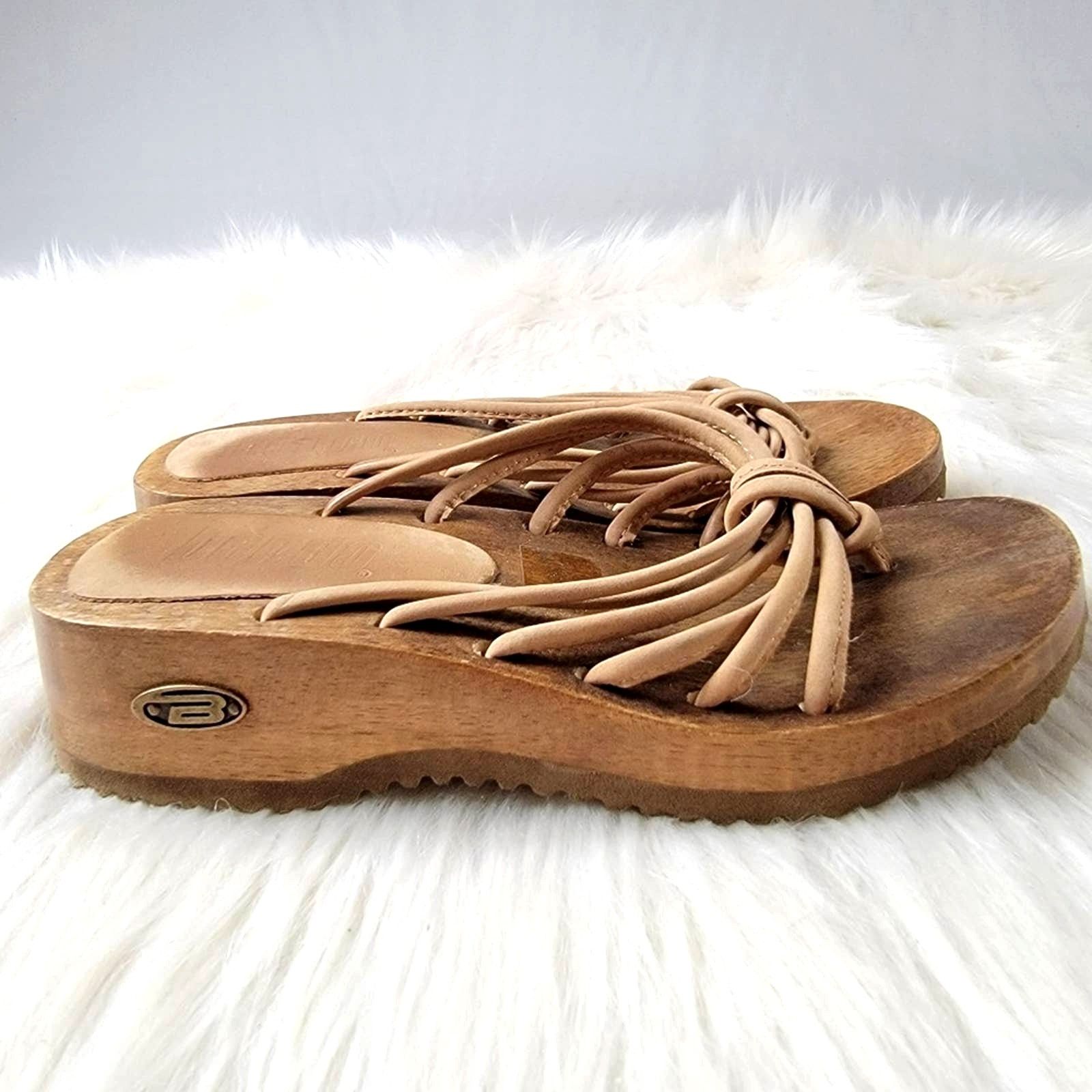 Vintage Vintage 90s BONGO Chunky Platform Sandals - 6 Size US 6 / IT 36 - 3 Thumbnail