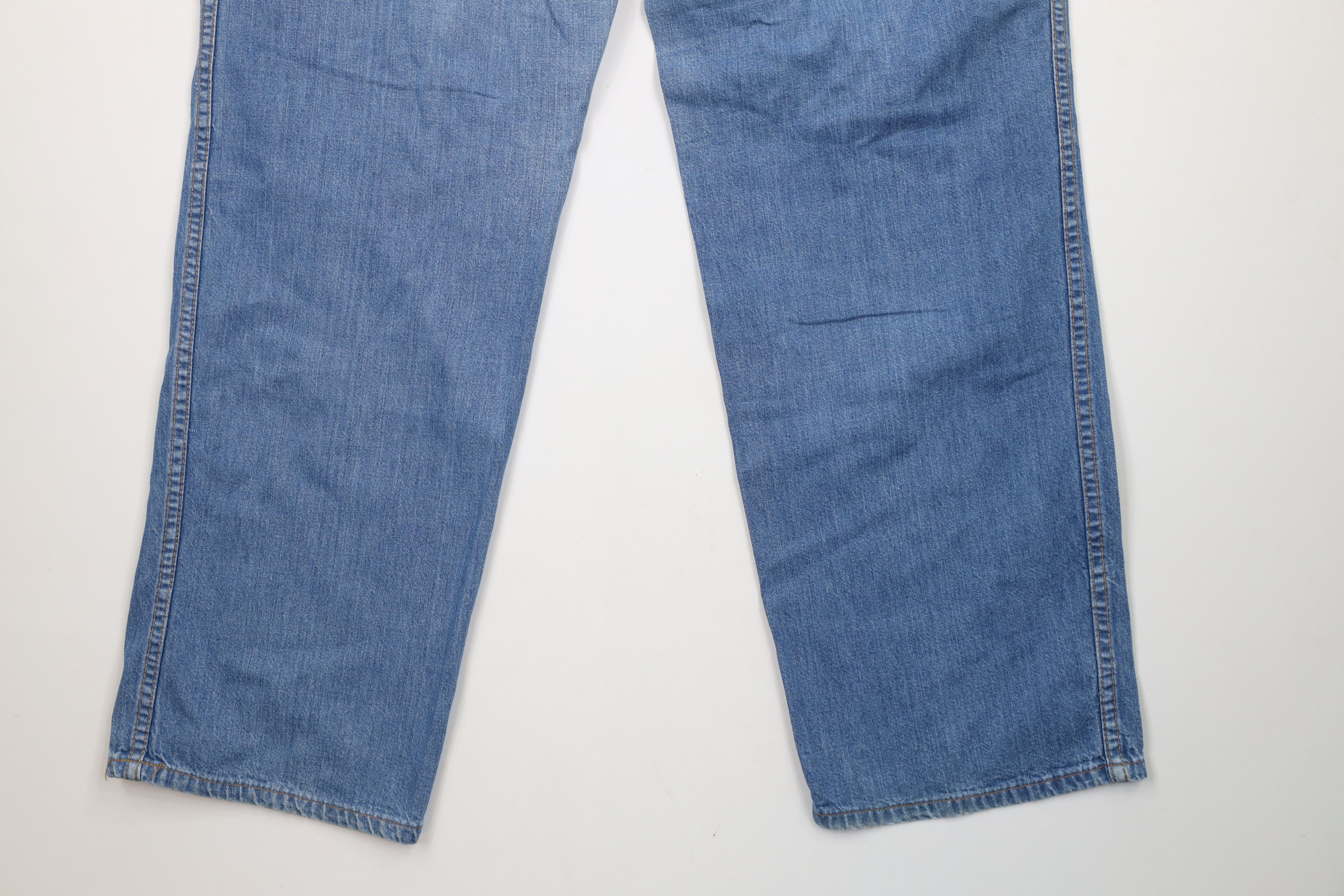 Vintage Vintage 70s Streetwear Relaxed Wide Leg Denim Jeans USA Size 42" / US 20 - 13 Thumbnail