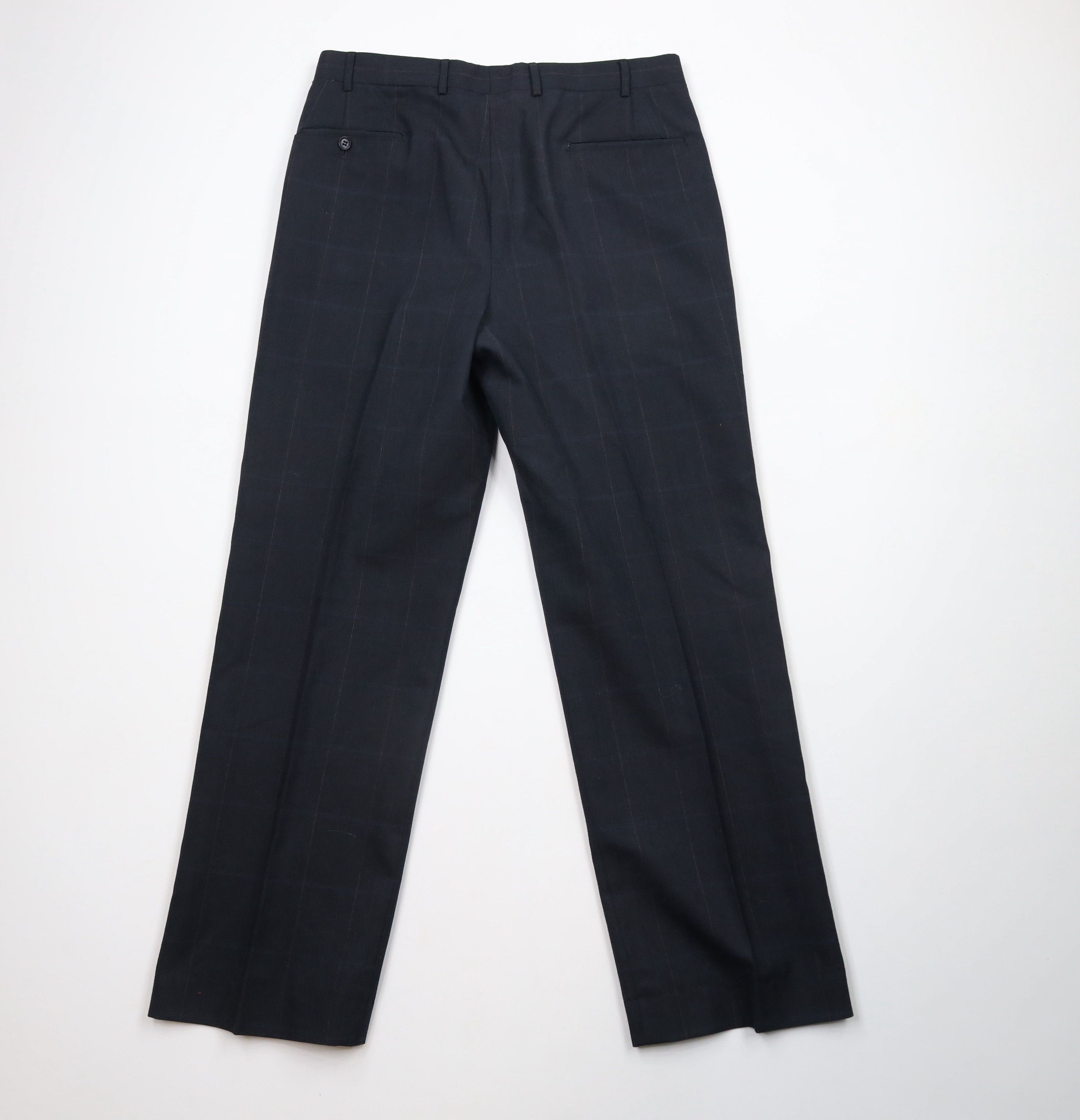 Vintage Vintage 70s Streetwear Herringbone Wide Leg Chino Pants Size US 33 - 9 Thumbnail