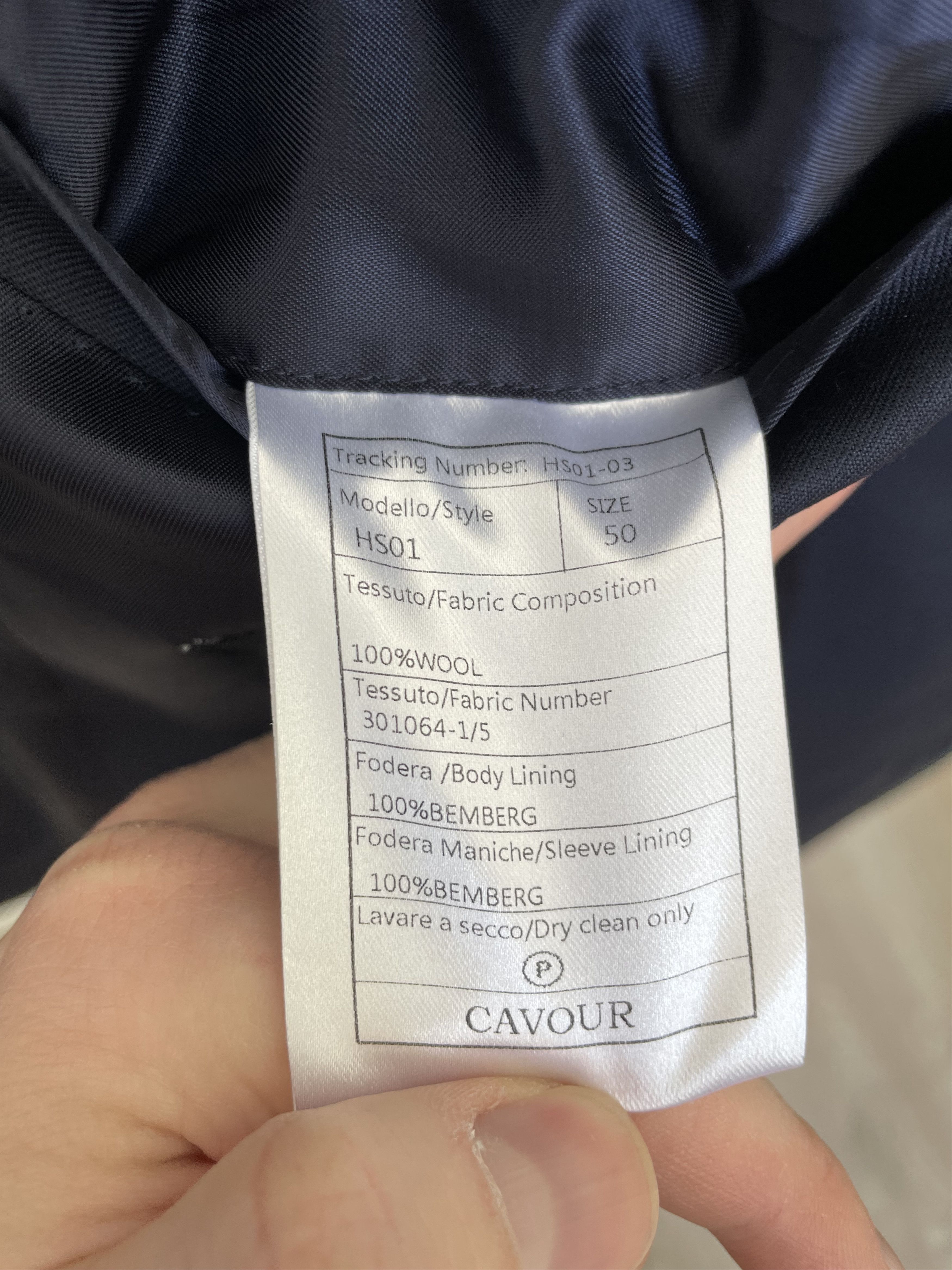 Other NWT Cavour Sartoria handmade jacket, size 40R\EU50 Size 40R - 8 Thumbnail